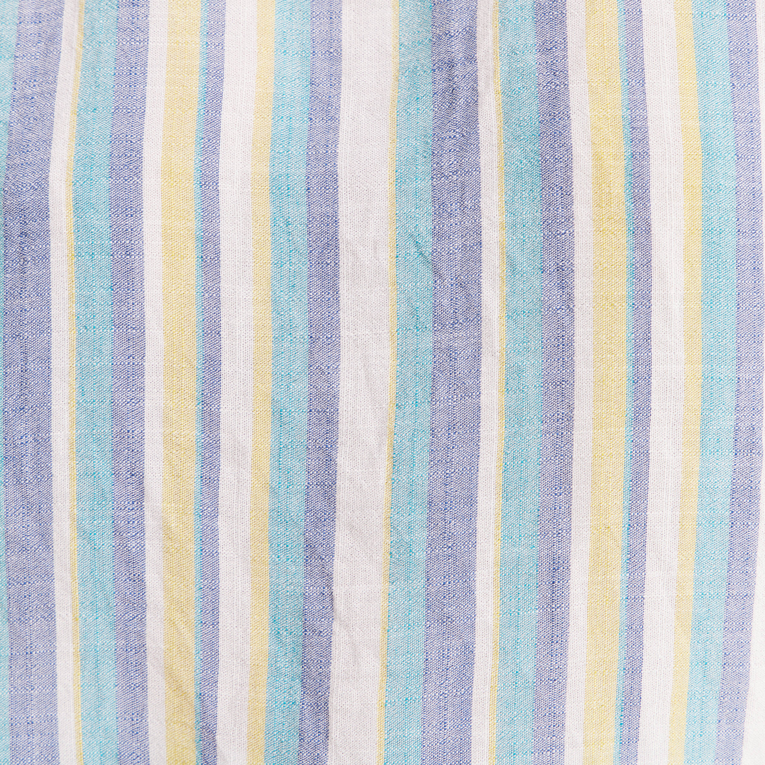Blouse sans manches col rond bleu femme