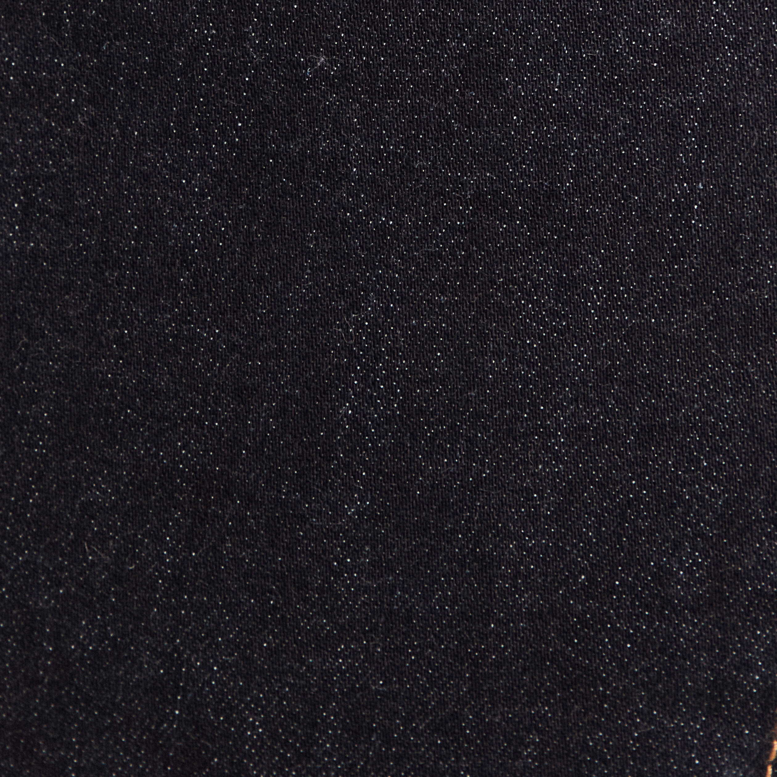 Jean droit taille haute long denim brut femme