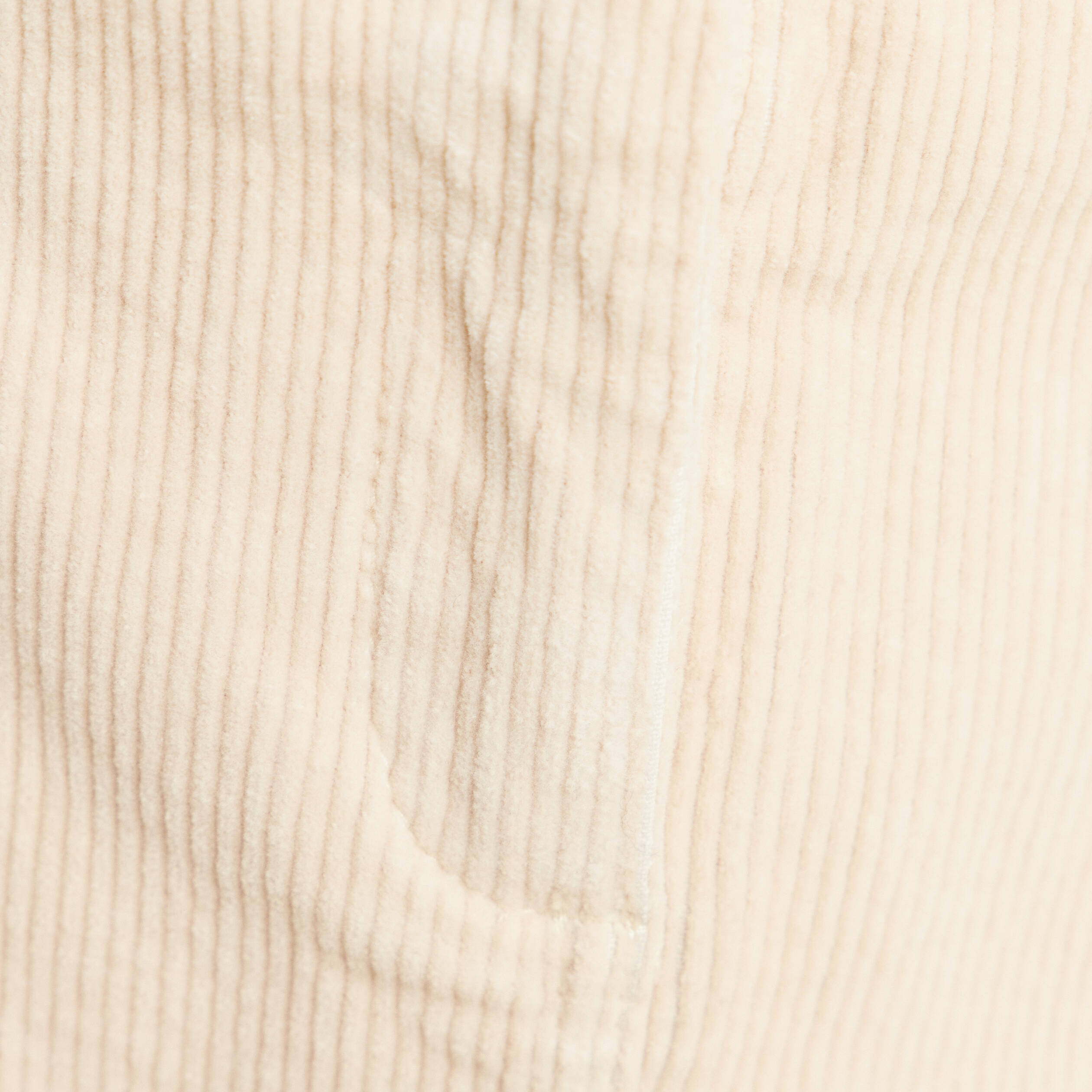 Jupe droite longue en velours sable femme