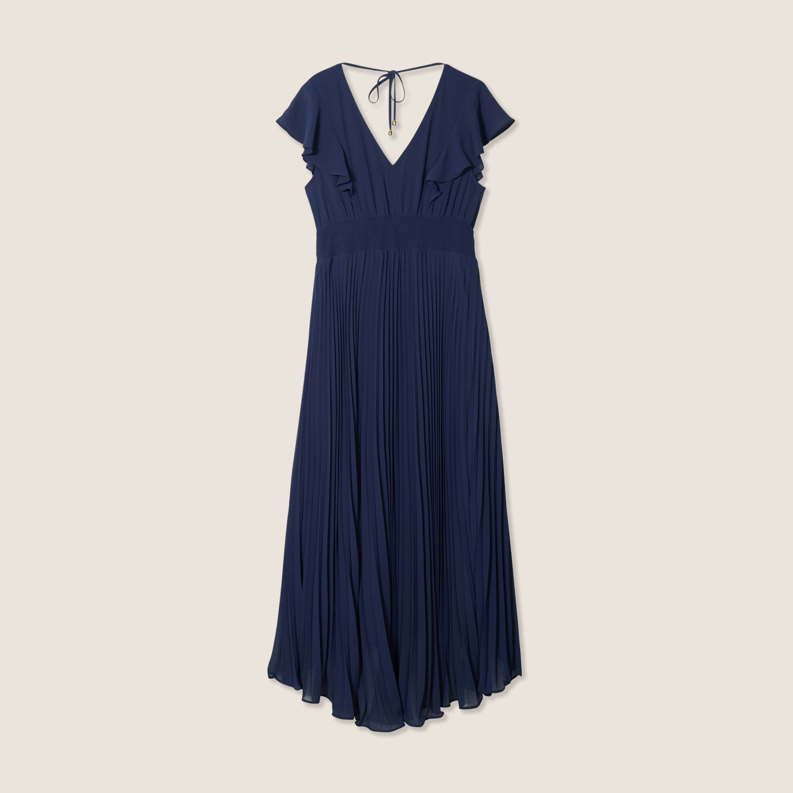 Robe Longue Sunspel Bleu Marine - Coton évasé - Taille 38 - Neuf Sans étiquettes