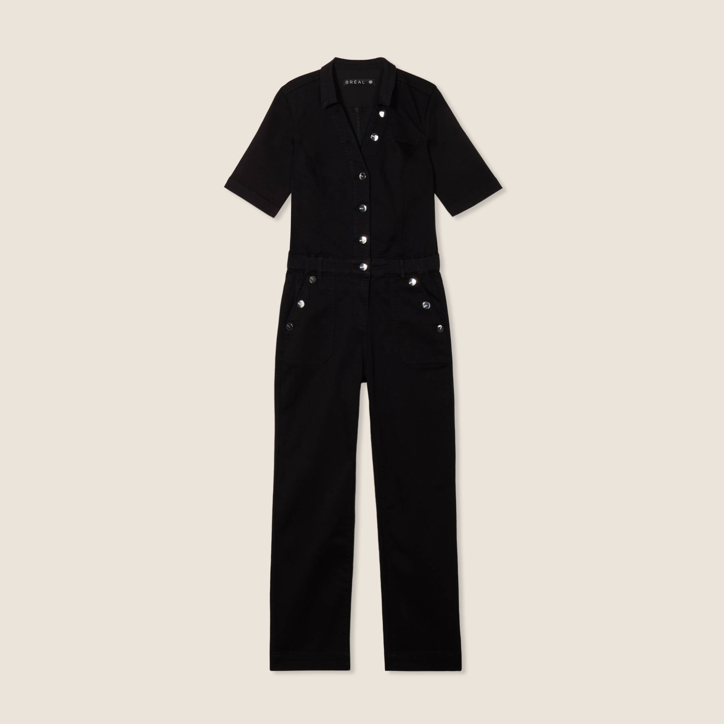 combinaison pantalon en jean noir femme Combinaison pantalon en jean noir femme