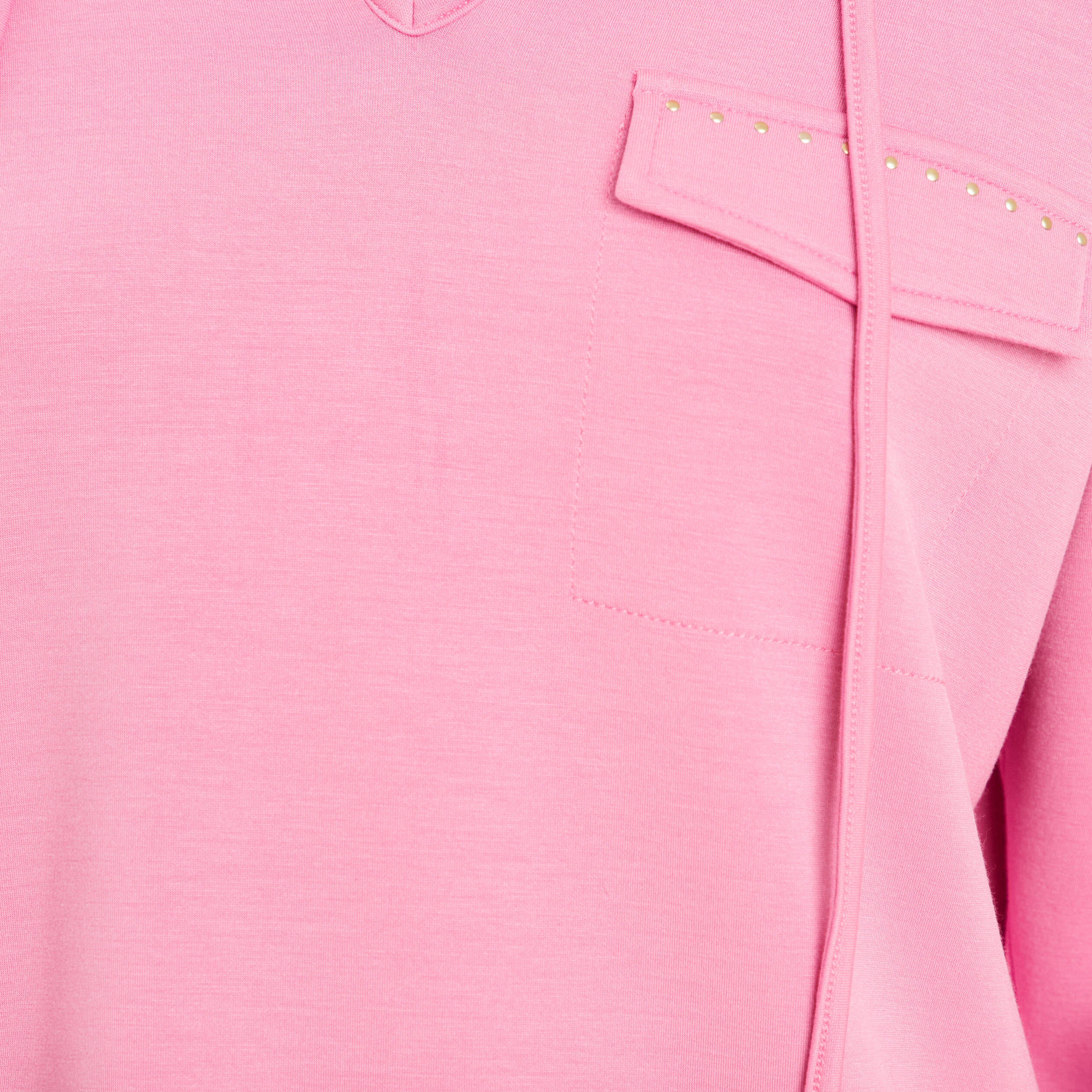 Sweat manches longues rose femme