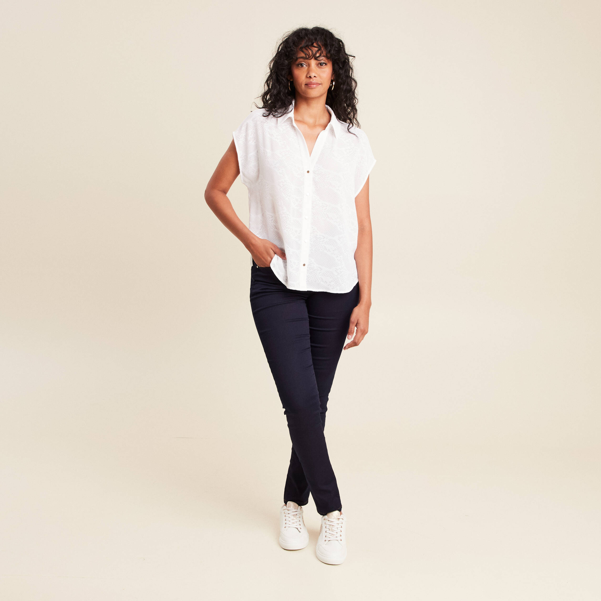 chemise manches courtes ecru femme chemise manches courtes ecru femme