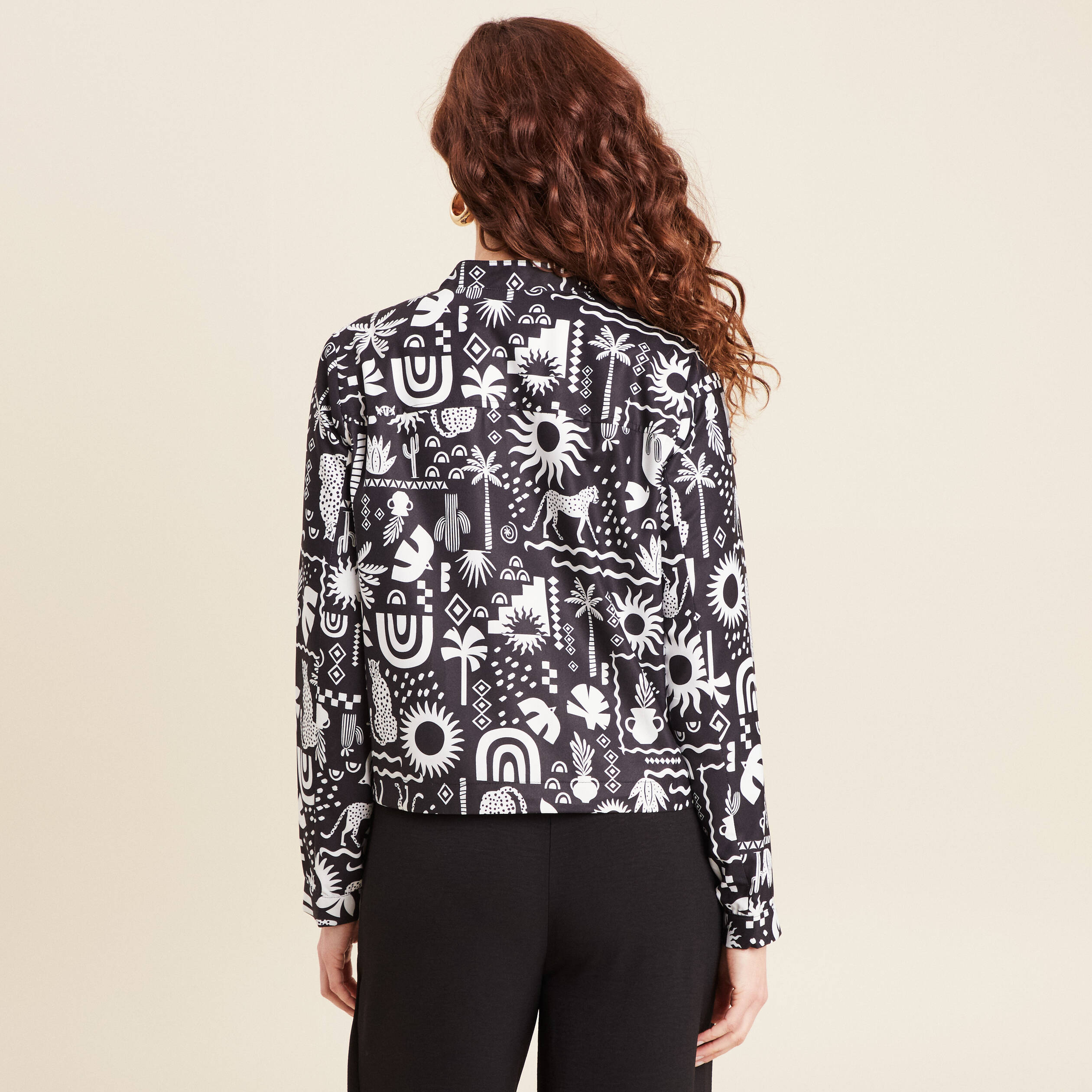 blouson zippe 2 poches noir femme Blouson zippé 2 poches noir femme