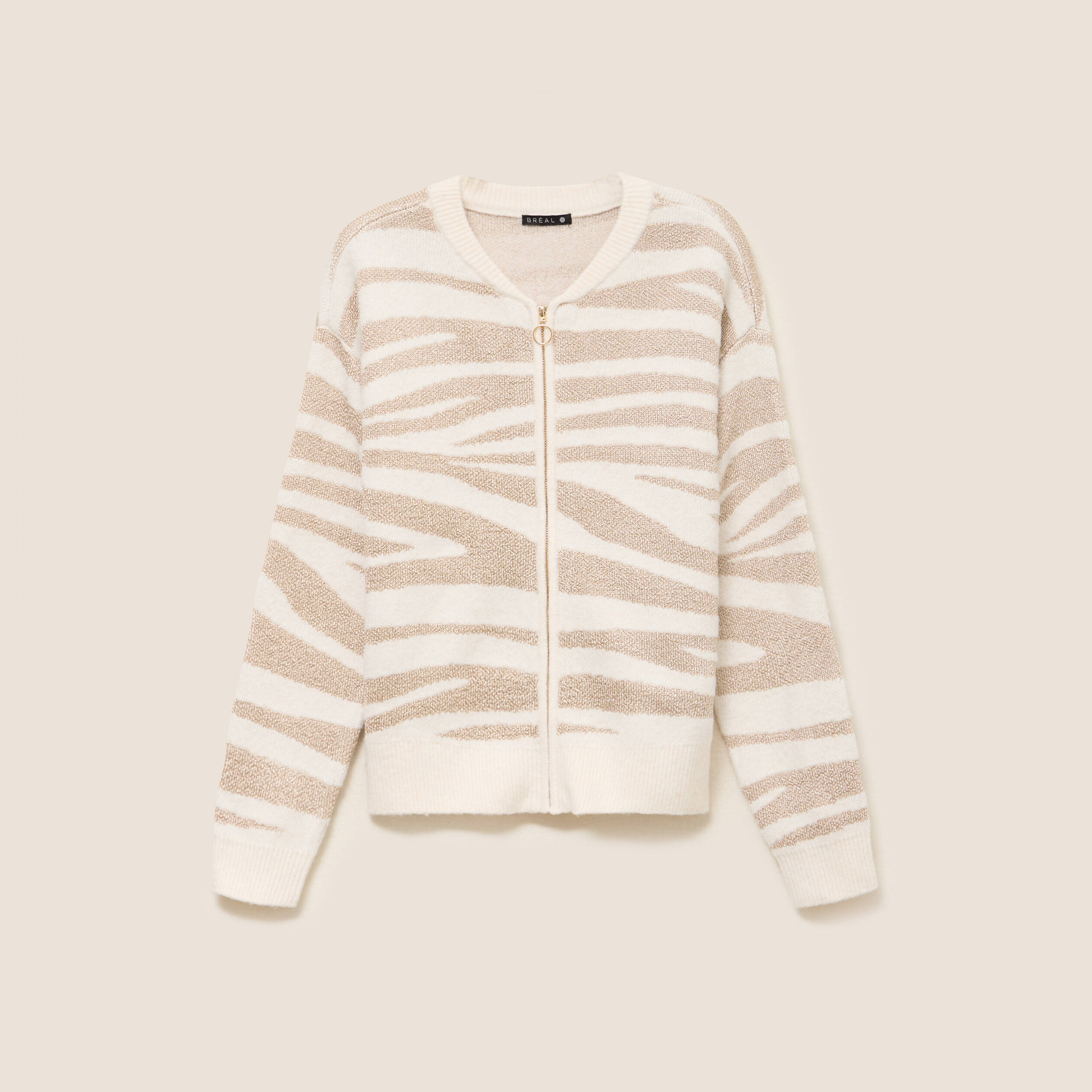 Veste bomber blanc femme