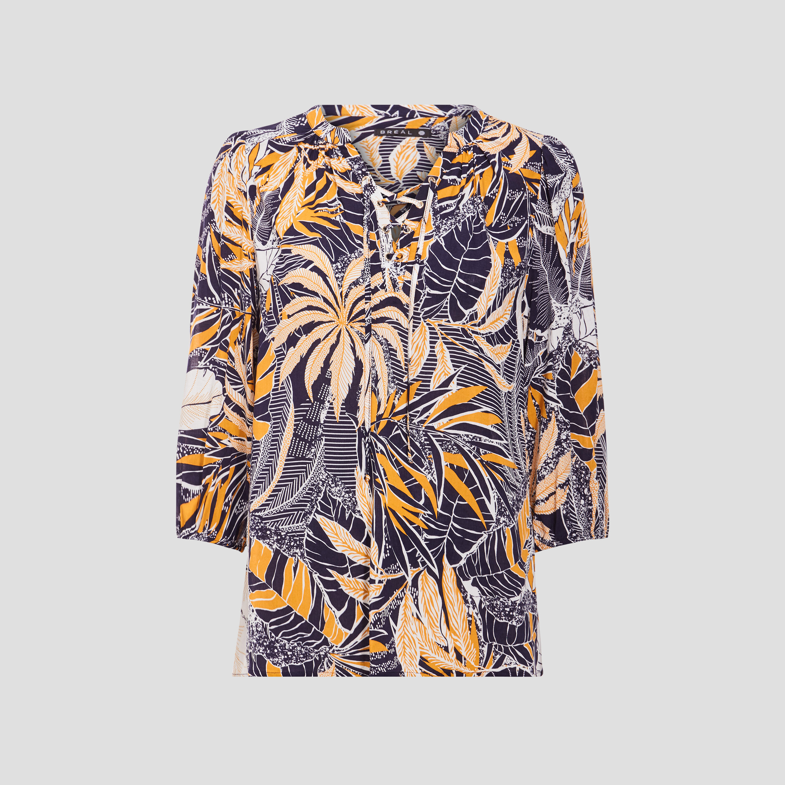 blouse manches 34 blanc femme Blouse manches 3/4 blanc femme