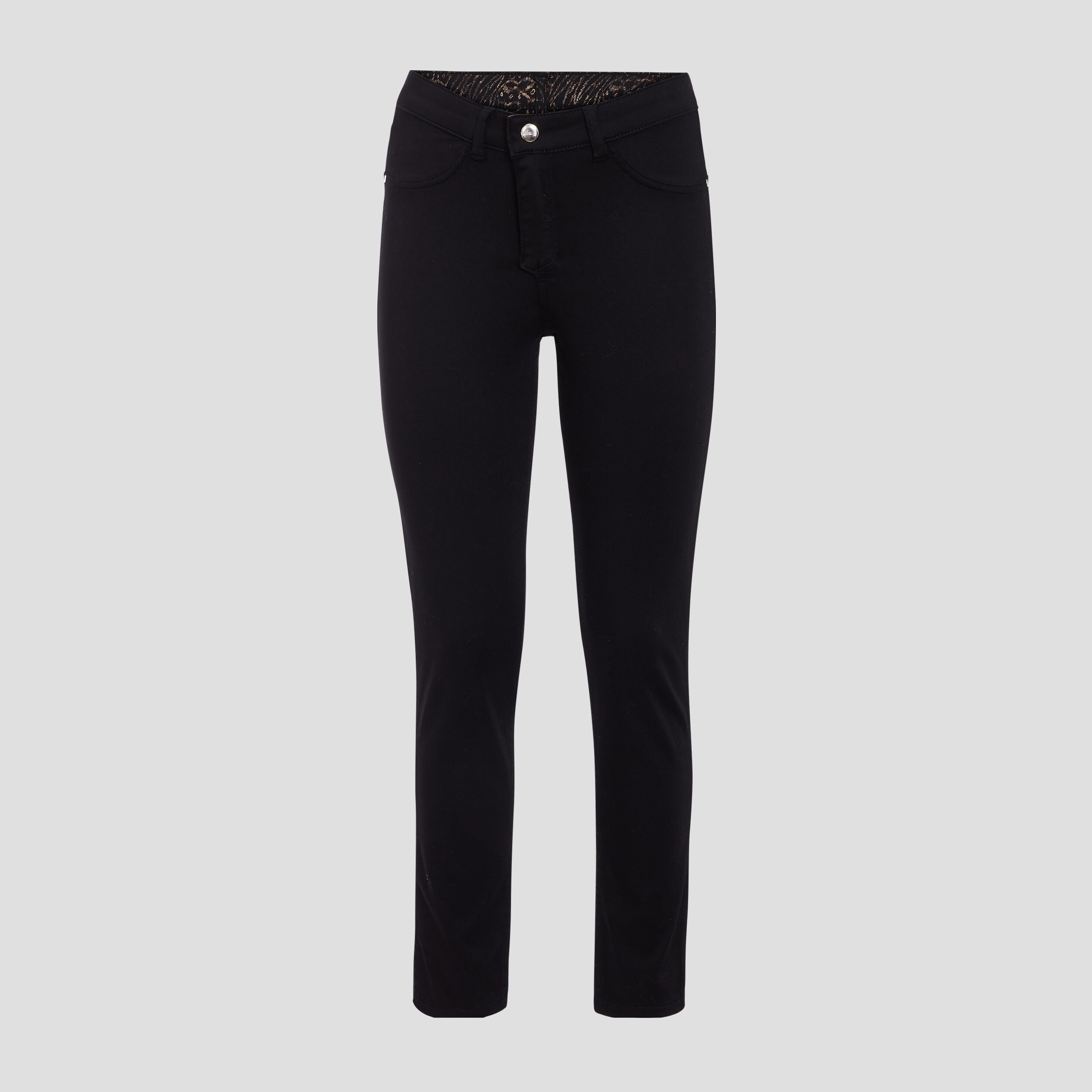 pantalon ajuste reversible noir femme Pantalon ajusté réversible noir femme