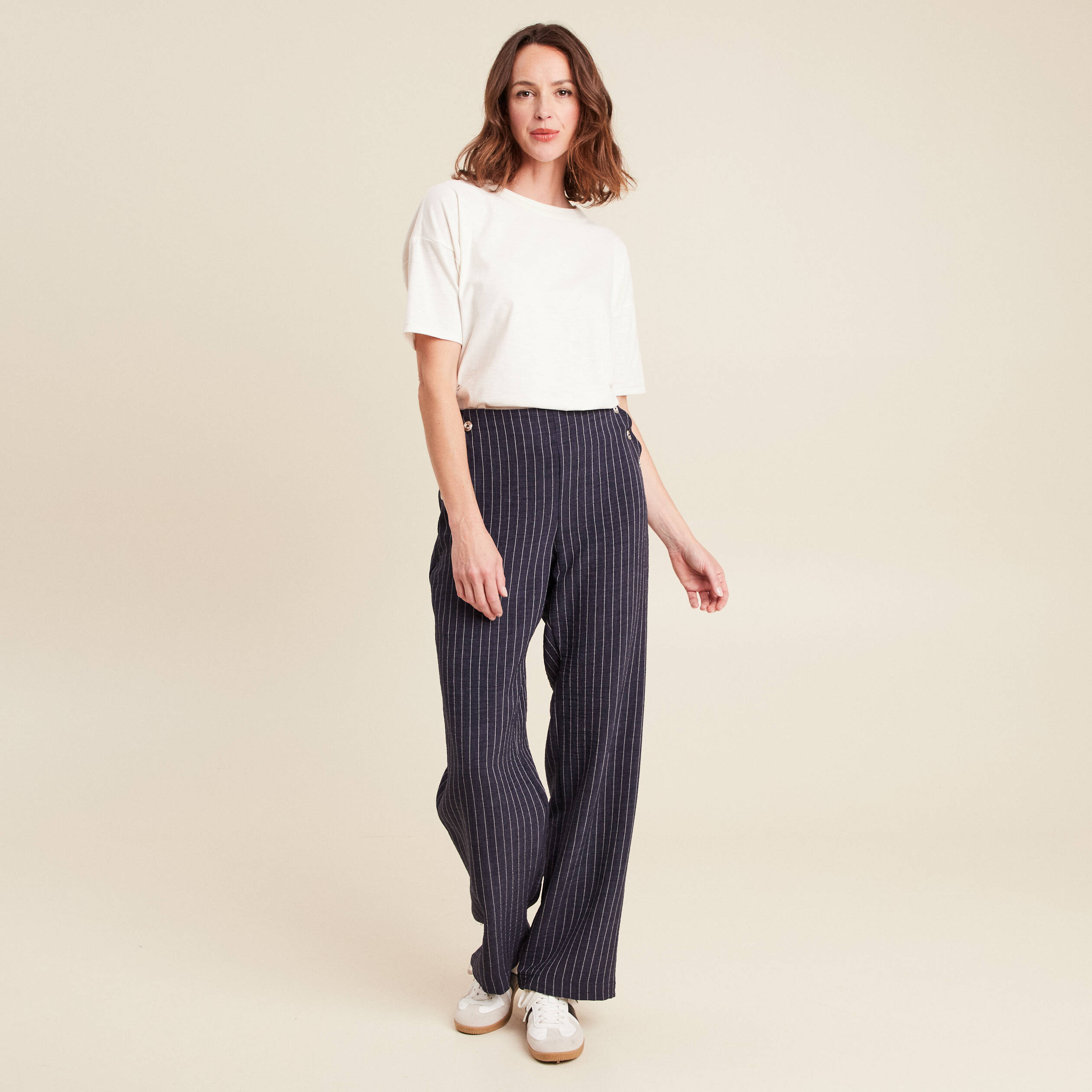 pantalon large bleu femme pantalon large bleu femme