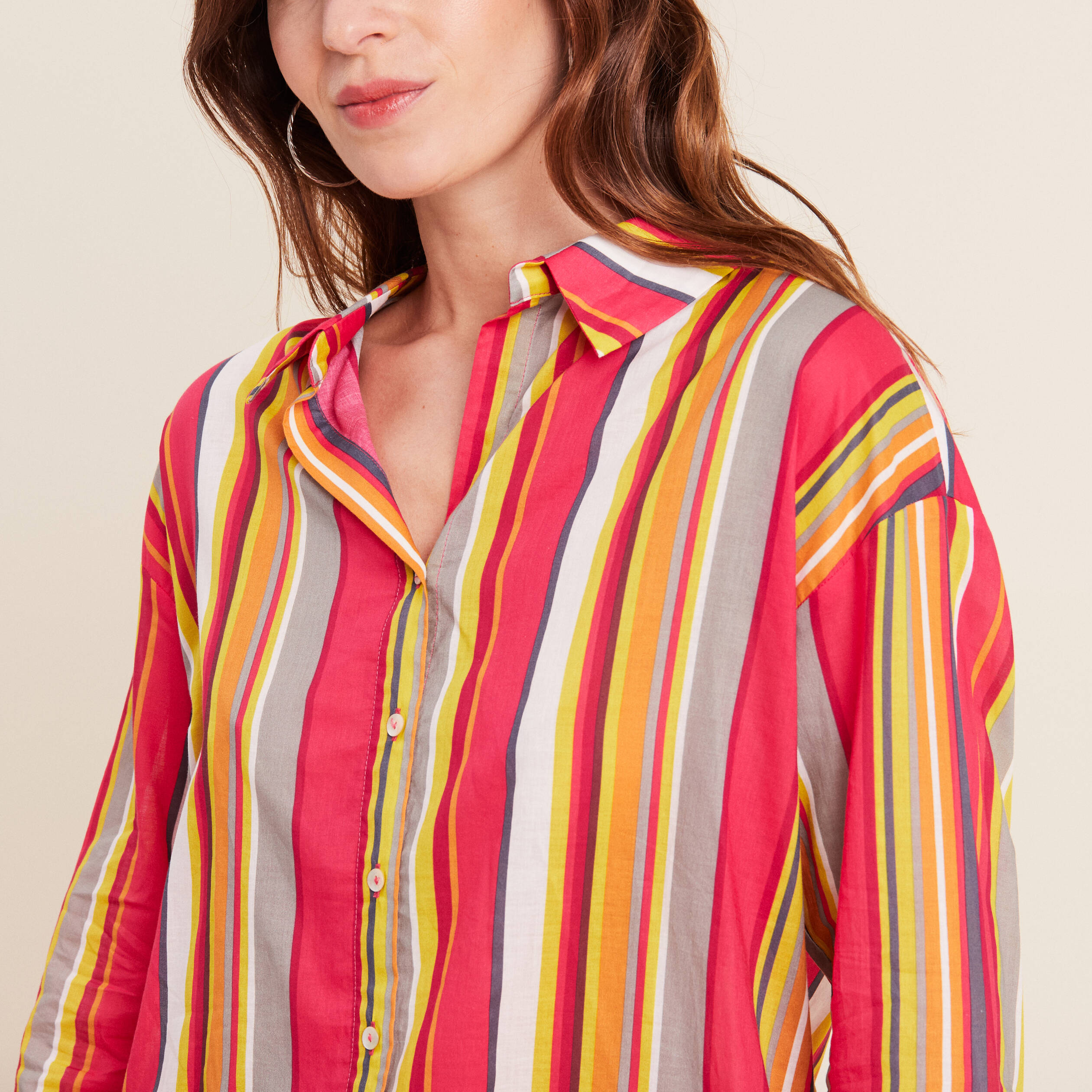 chemise rayee femme multicolore femme Chemise rayée femme multicolore femme