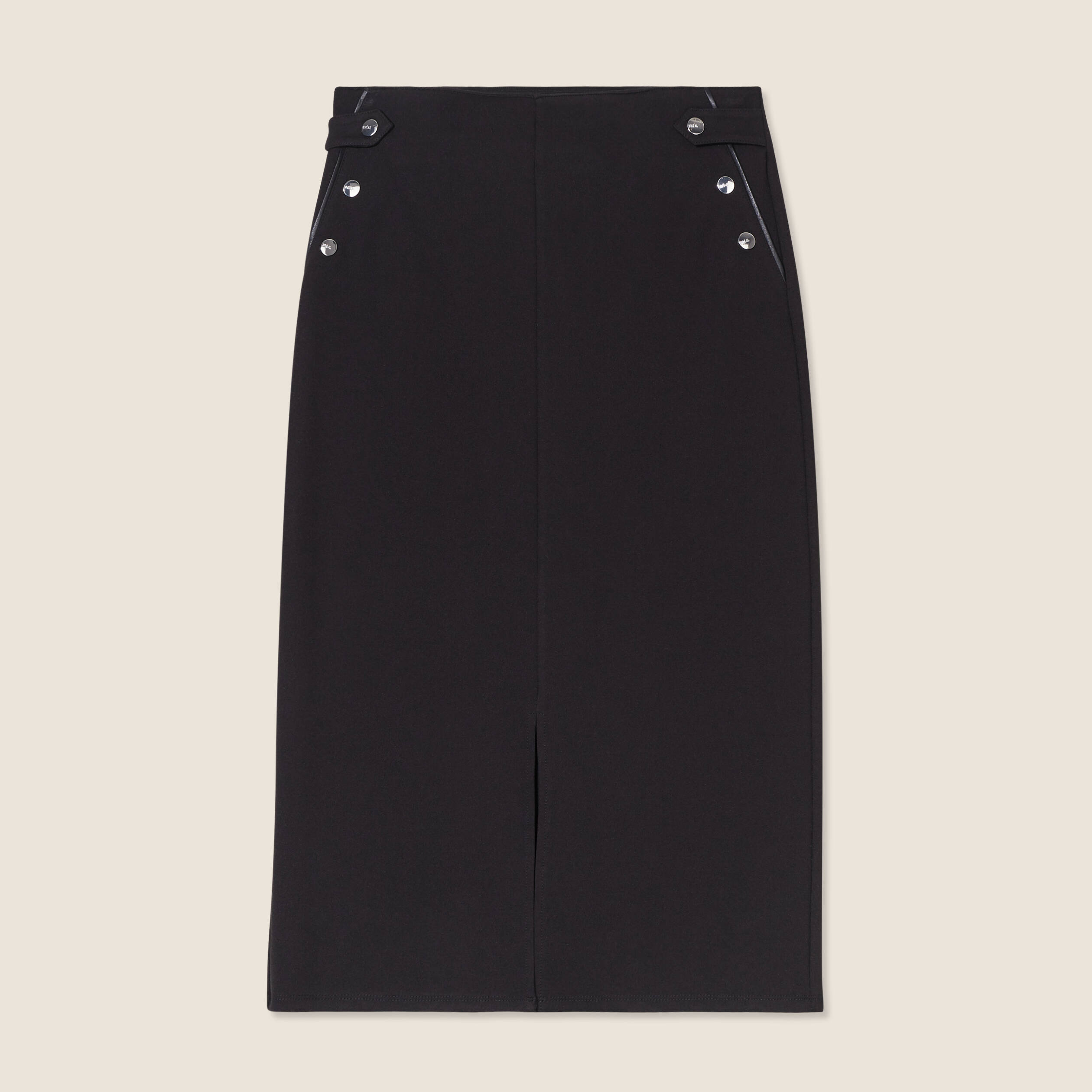 jupe midi crayon noir femme Jupe midi crayon noir femme