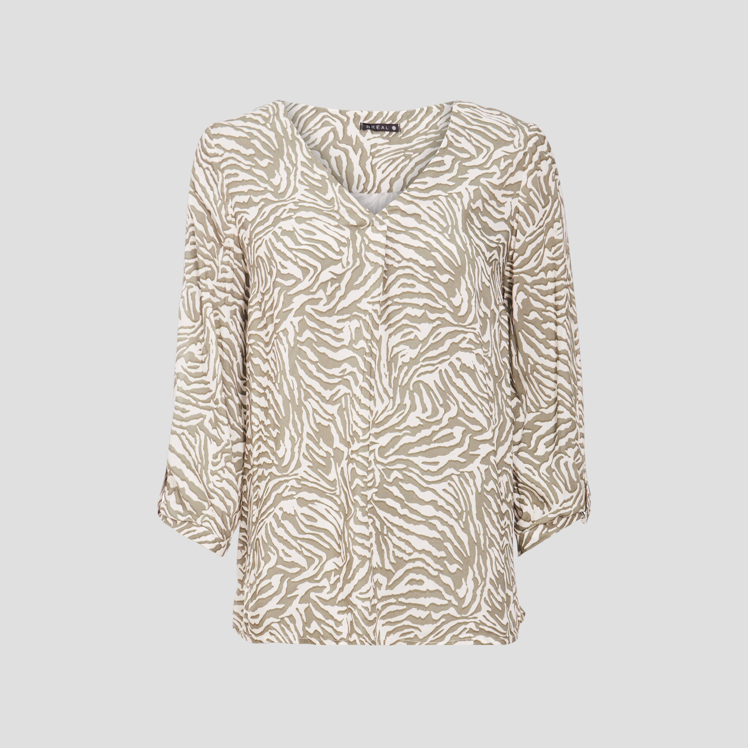 blouse manches 34 noir femme Blouse manches 3/4 noir femme