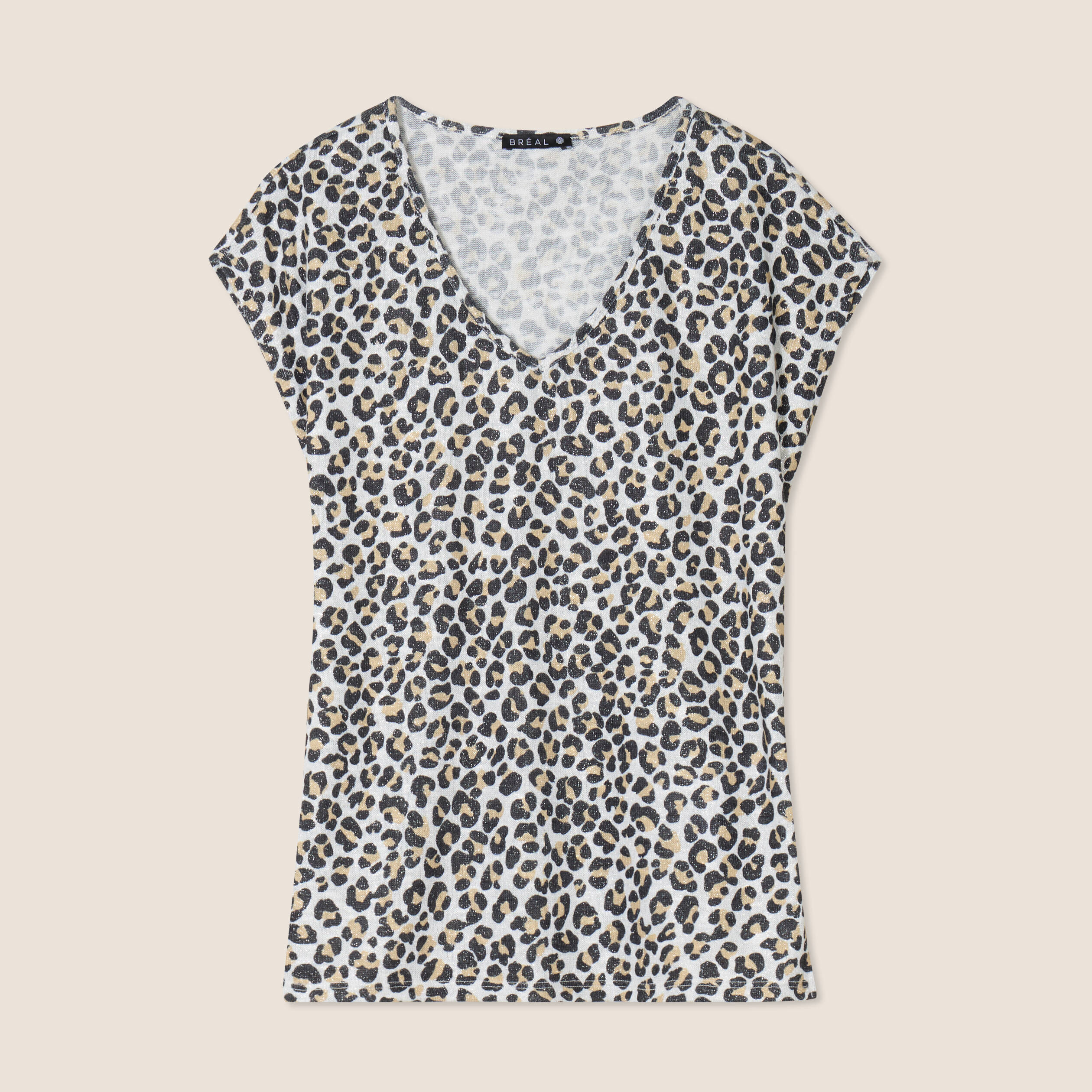 t shirt manches courtes creme femme T-shirt manches courtes creme femme
