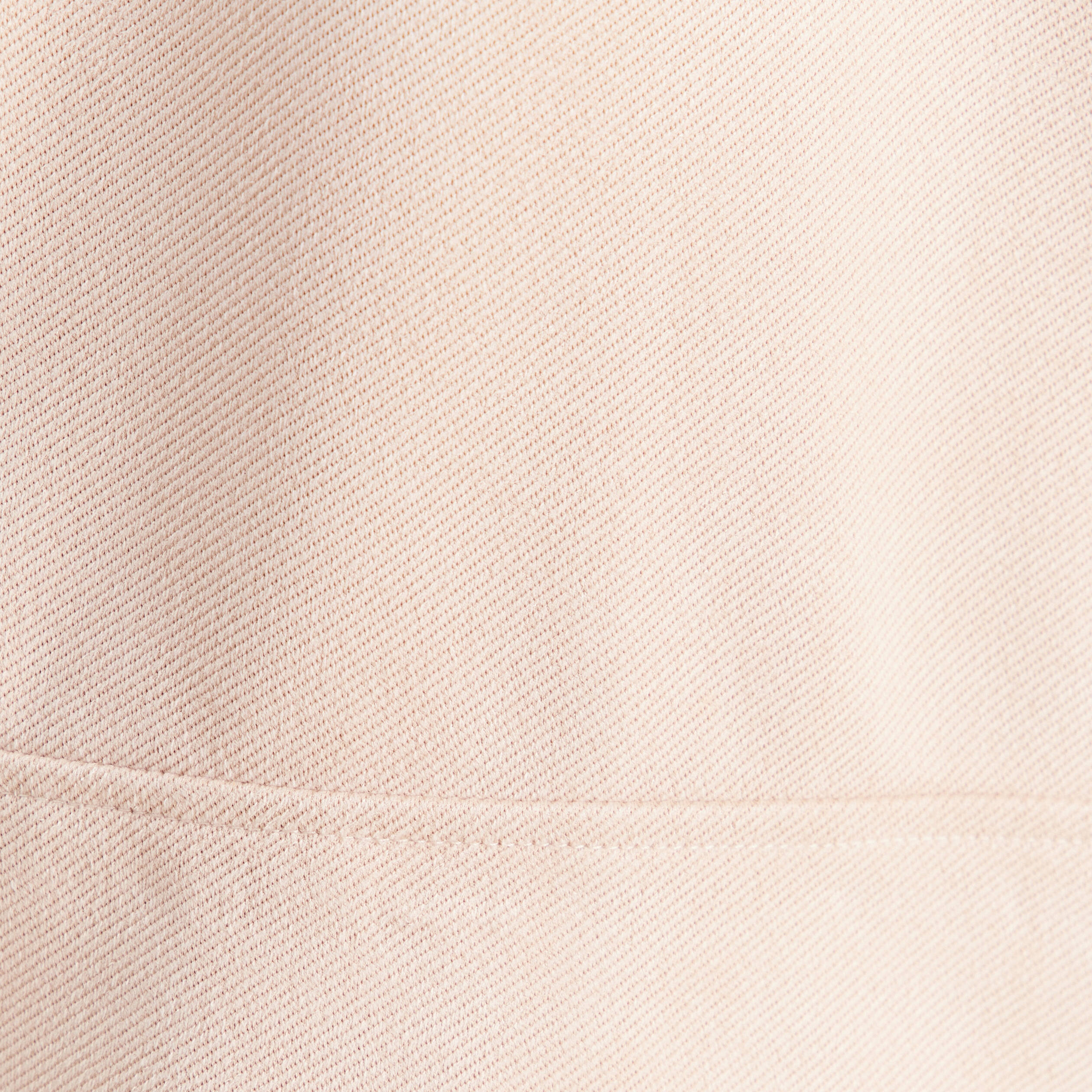 Veste droite col tailleur doubl&eacute;e sable femme