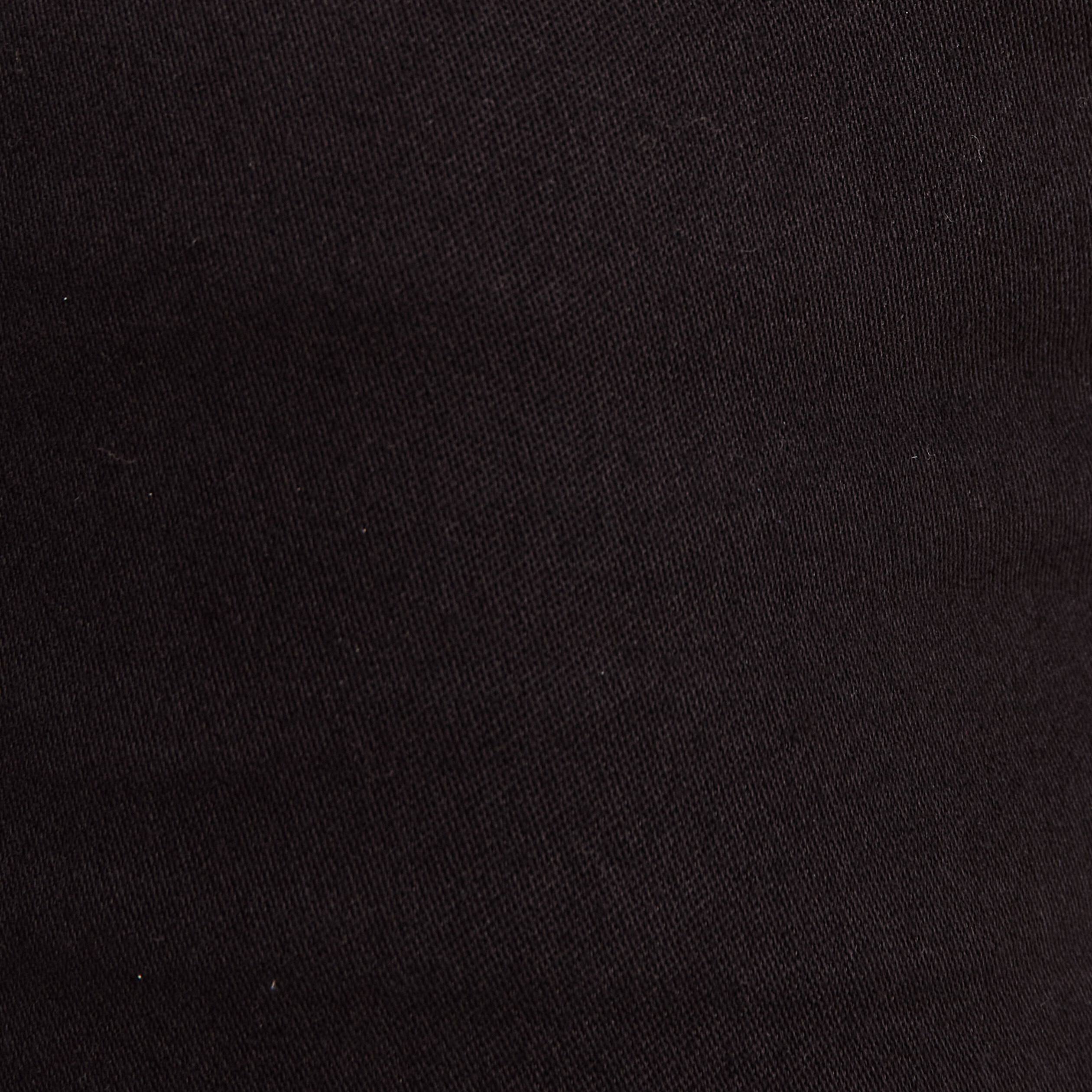 Pantalon droit taille haute noir femme