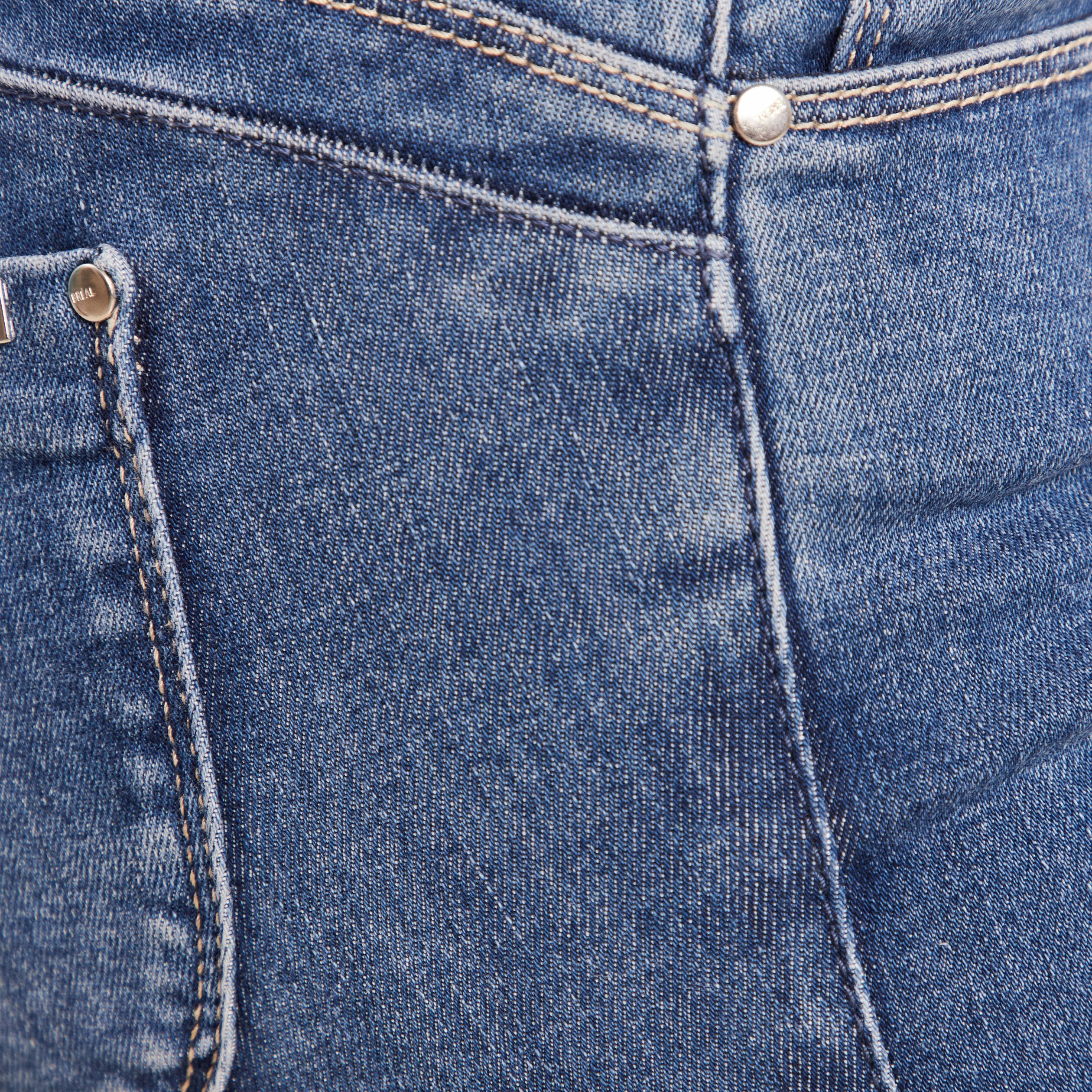 jean magique ajuste taille standard denim double stone femme Jean magique ajusté taille standard denim double stone femme