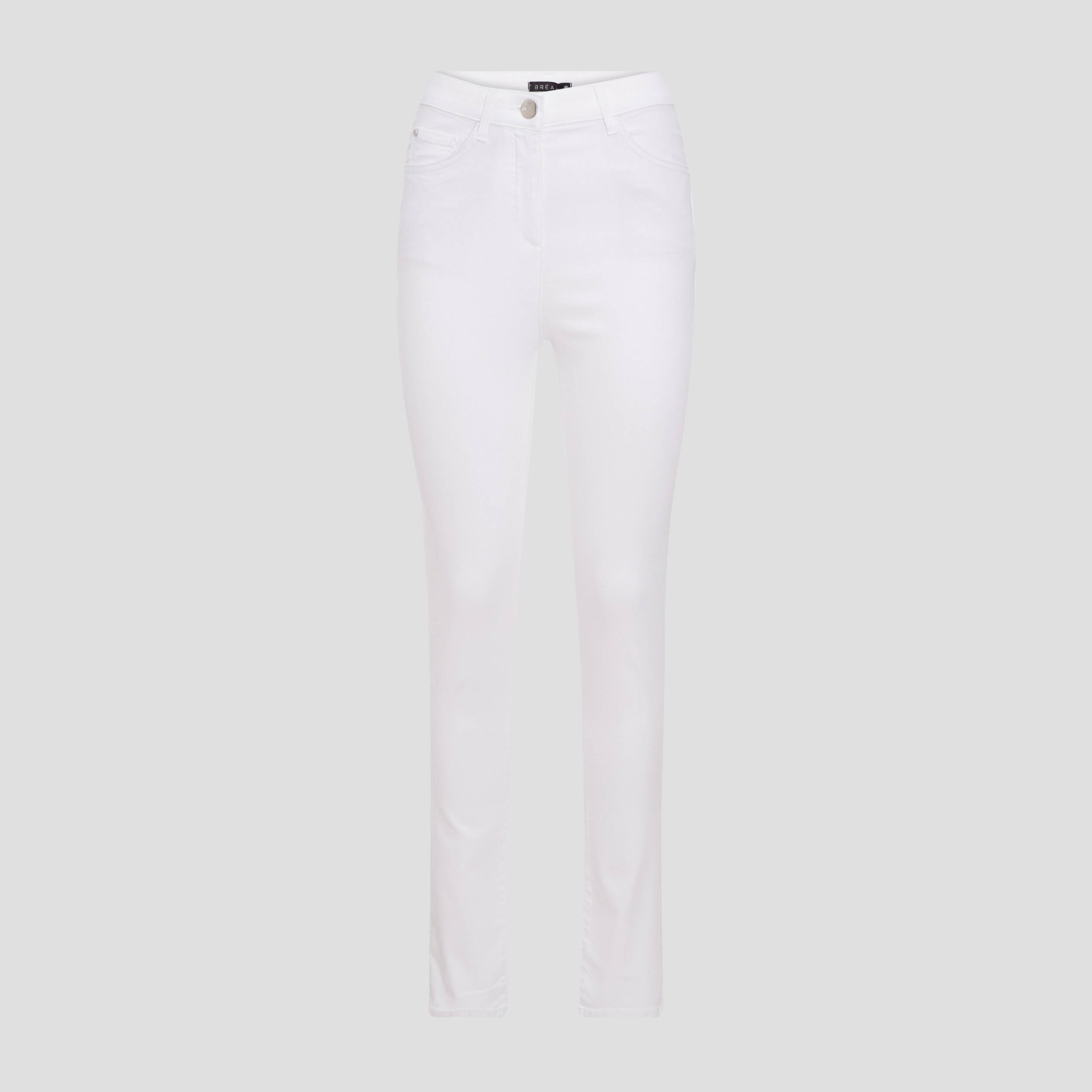 pantalon leger taille haute long blanc femme Pantalon léger taille haute long blanc femme