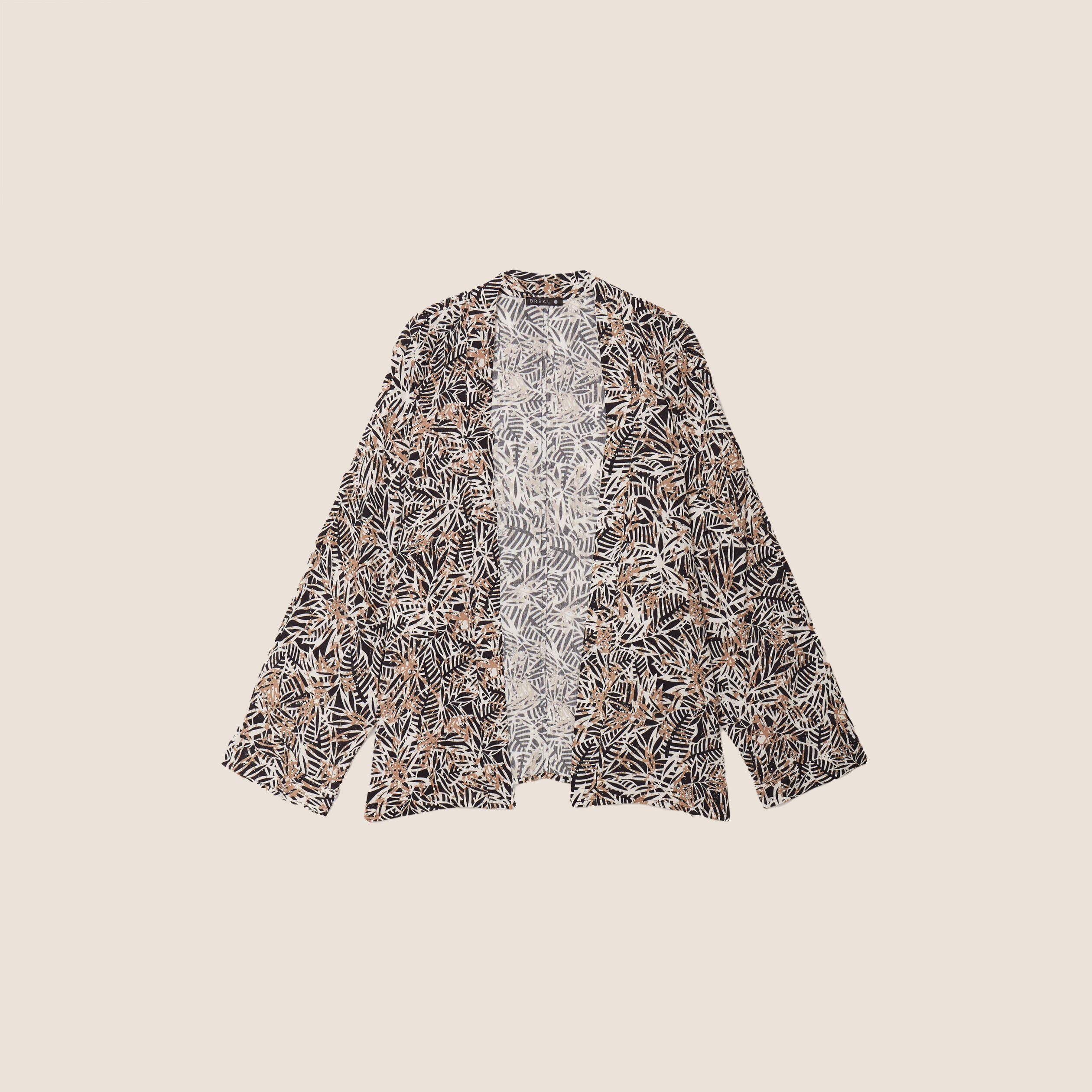 kimono manches longues noir femme Kimono manches longues noir femme