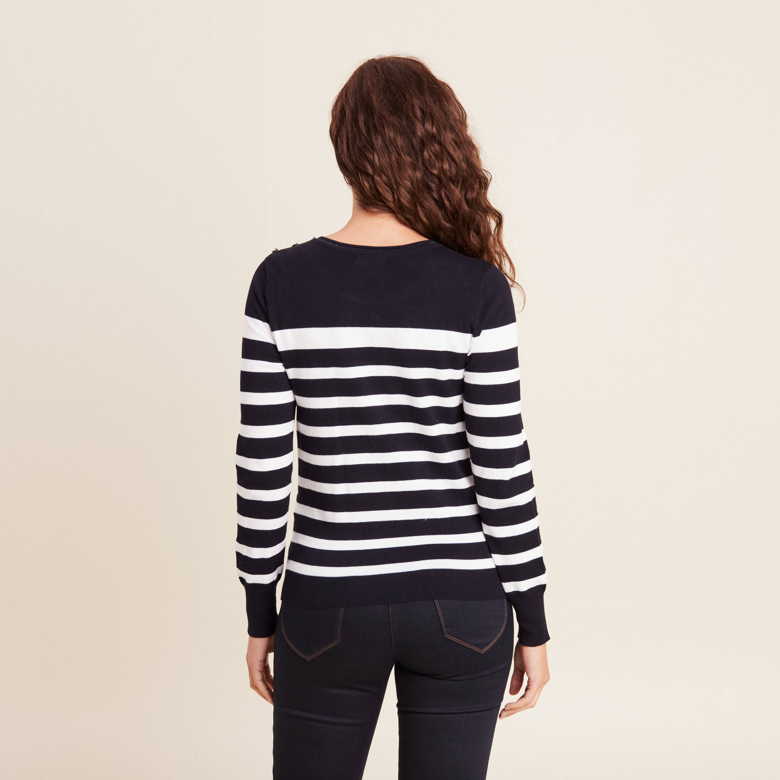 pull manches longues bleu marine femme Pull manches longues bleu marine femme