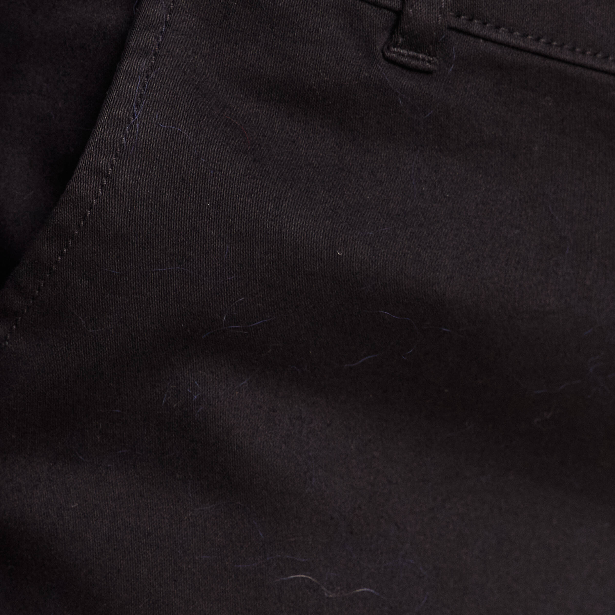 Jean large noir femme