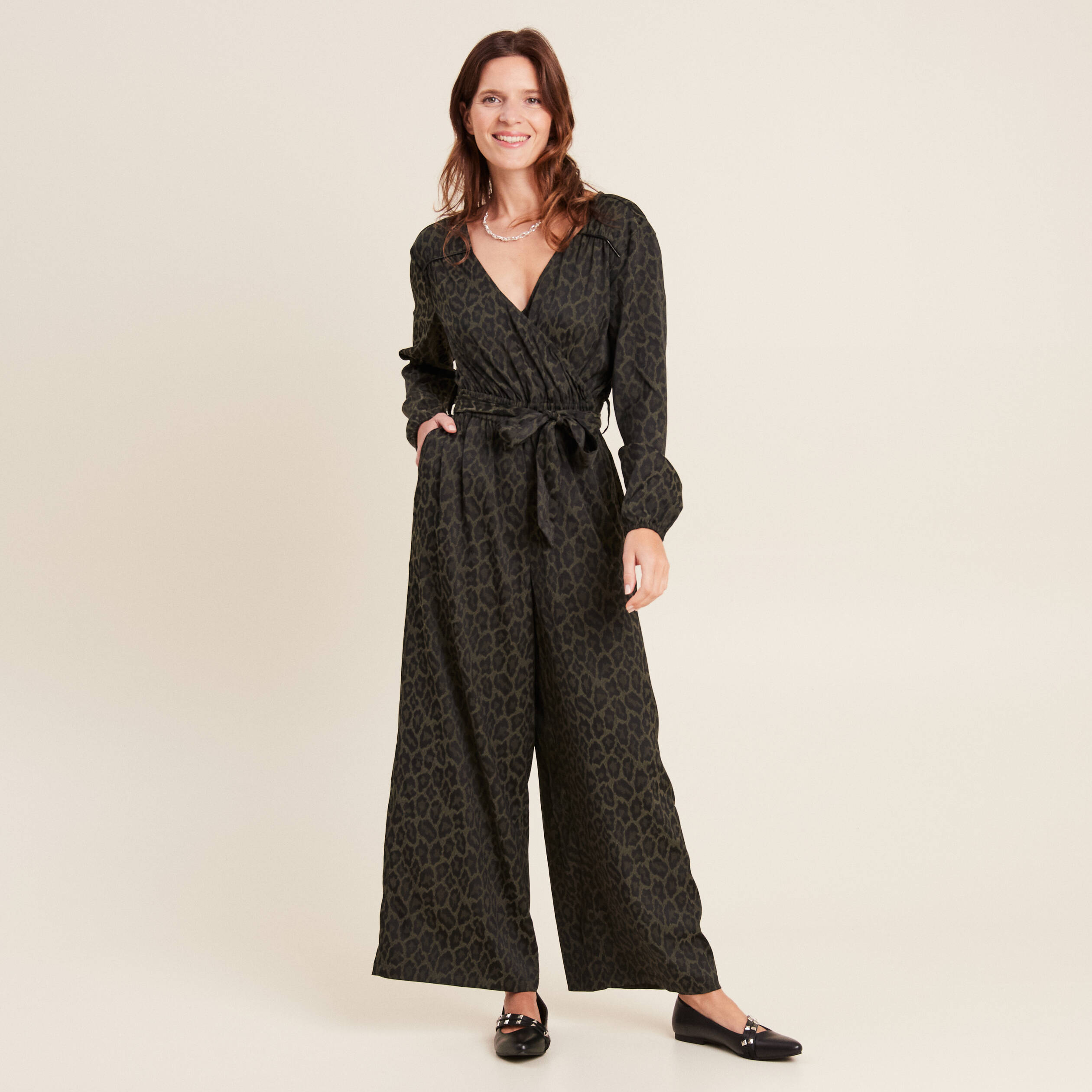 Combinaison Patrizia Pepe Kaki - Taille IT 42 / FR 38, Occasion Très Bon état, Référence KoS920