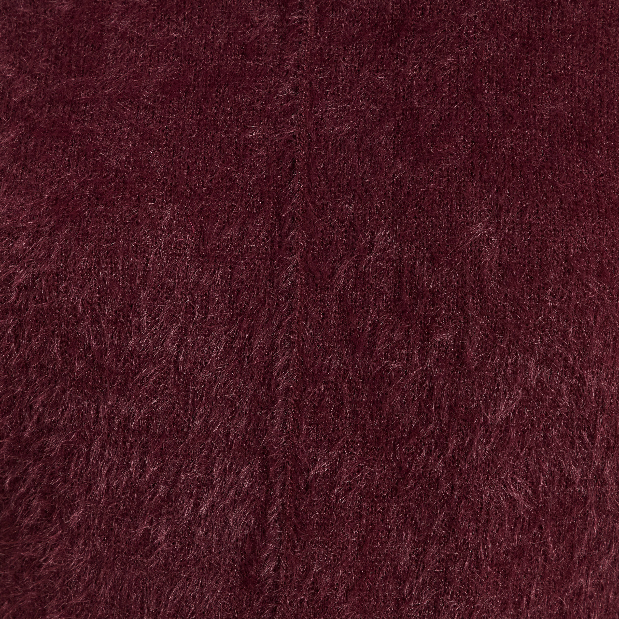 Pull manches longues bordeaux femme