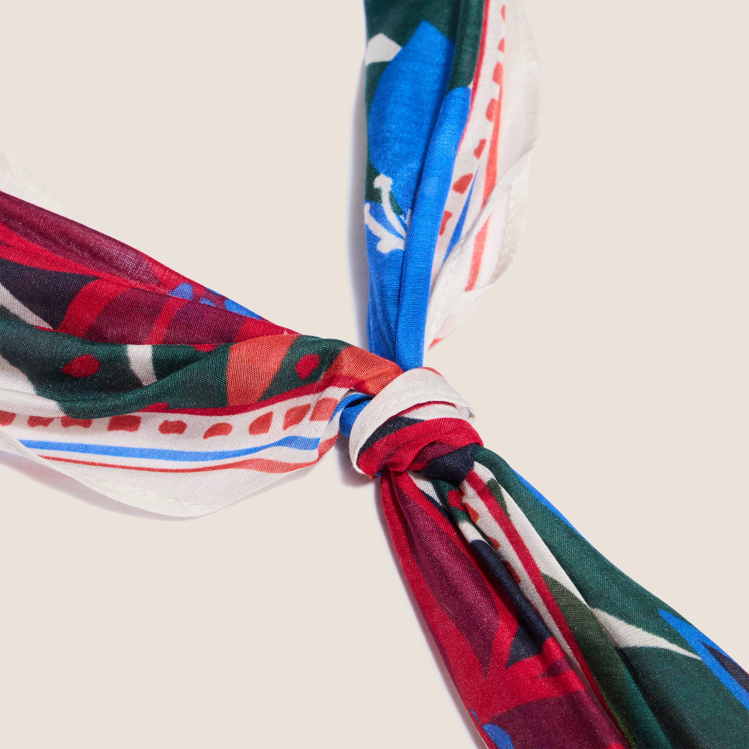 Foulard multicolore femme