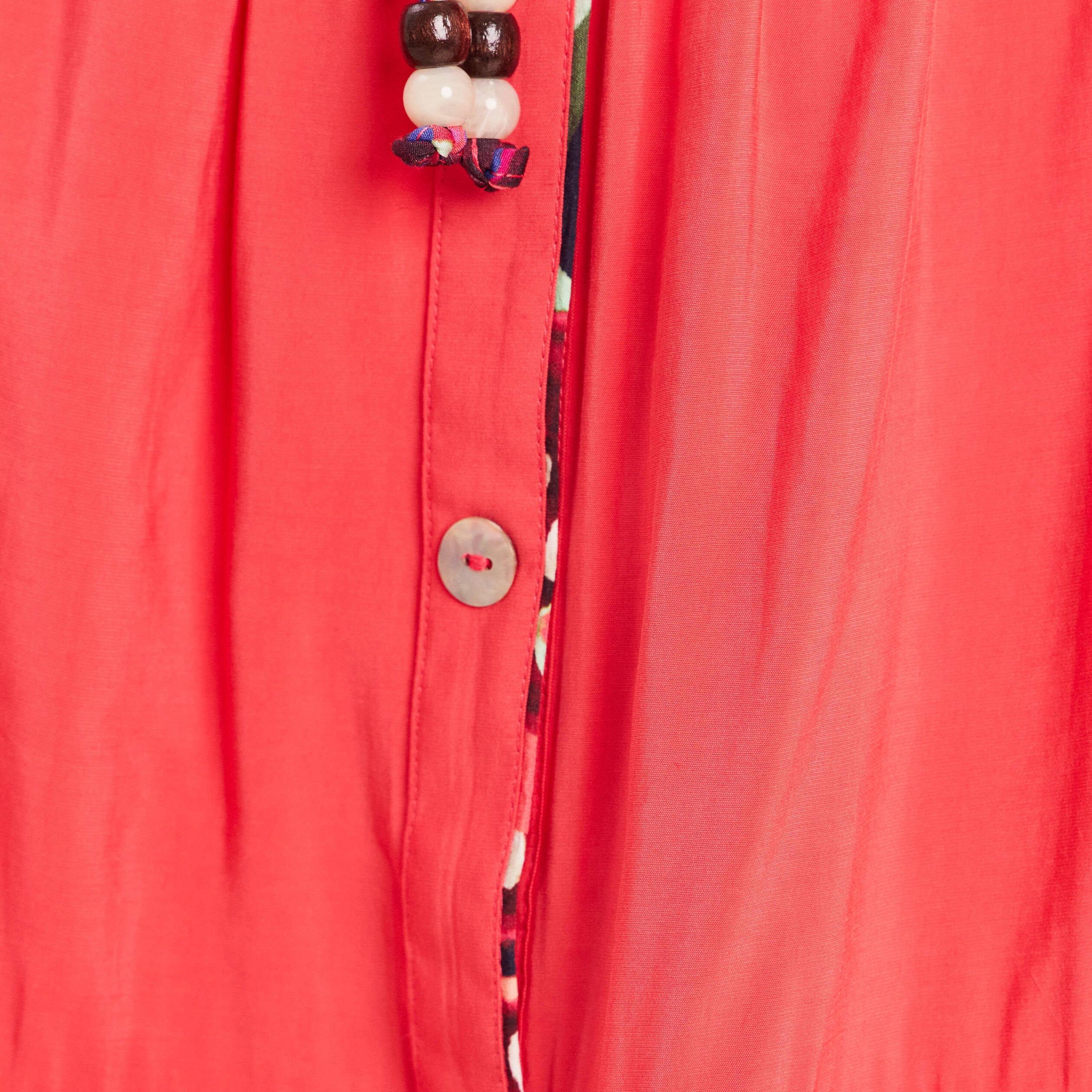 Jupe midi rouge femme