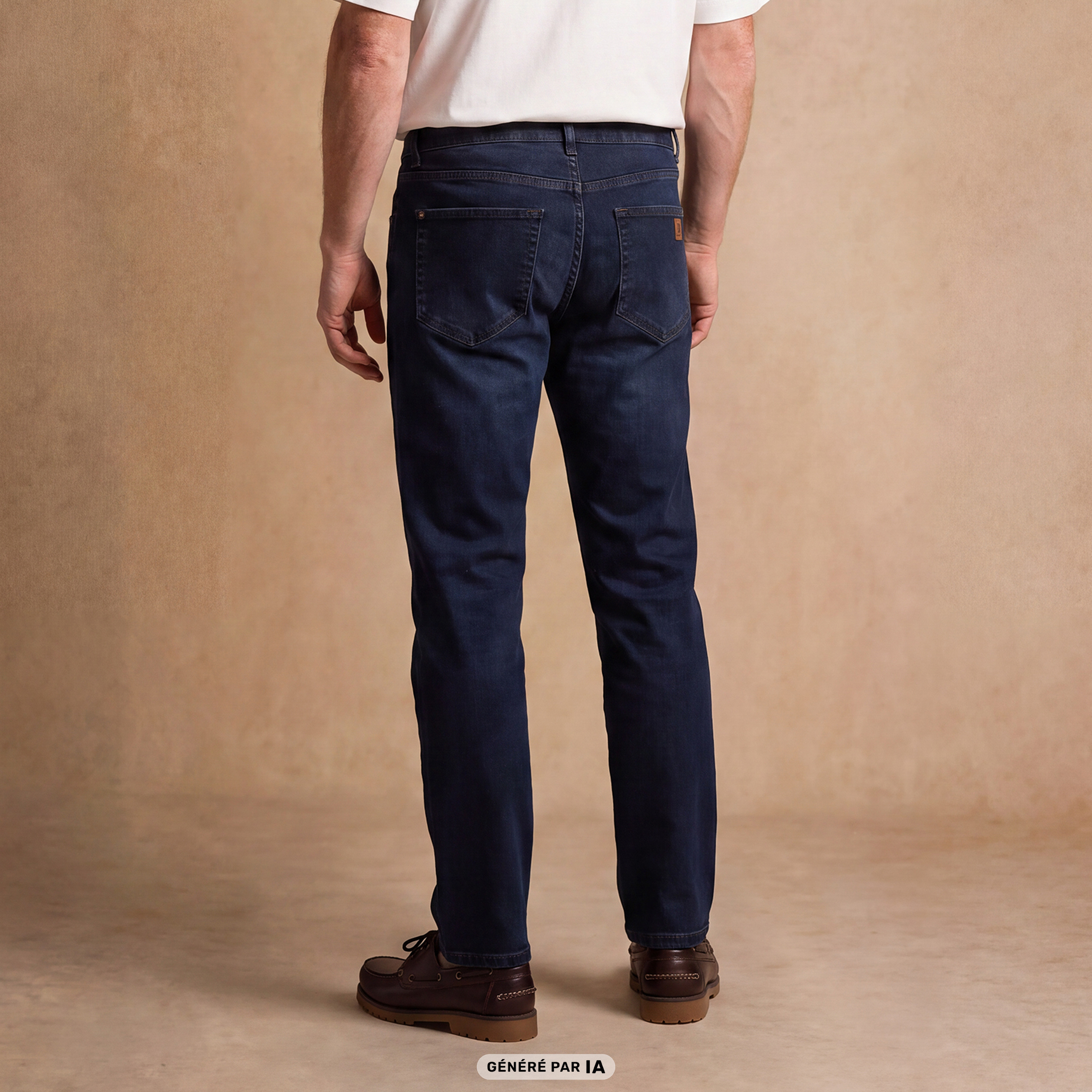 Pantalon Magique Monsieur L'Unique L32 denim blue black femme