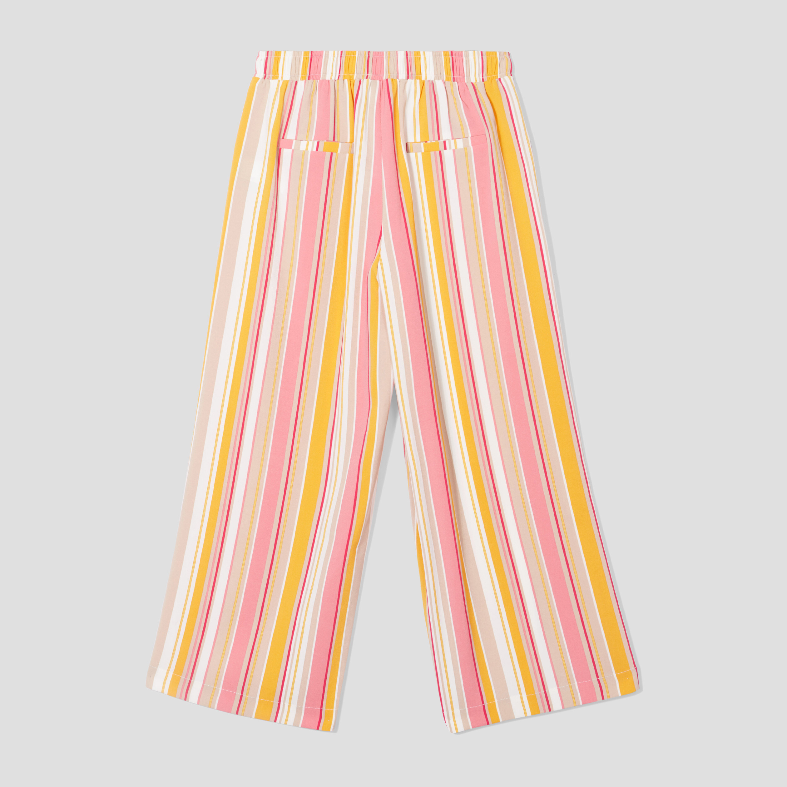 pantalon flou avec boutons multicolore femme Pantalon flou avec boutons multicolore femme