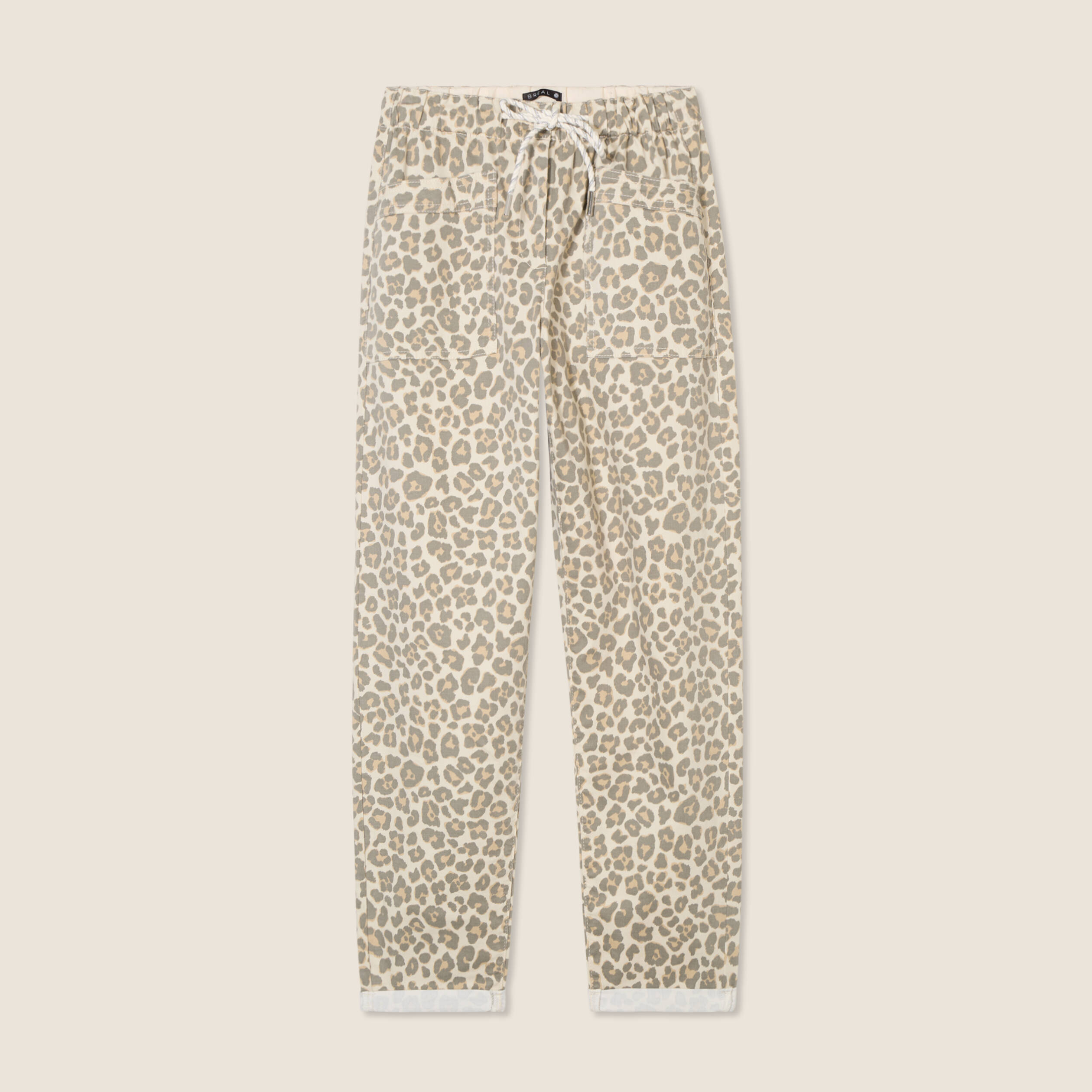 Pantalon coupe mom 7/8&egrave;me blanc femme