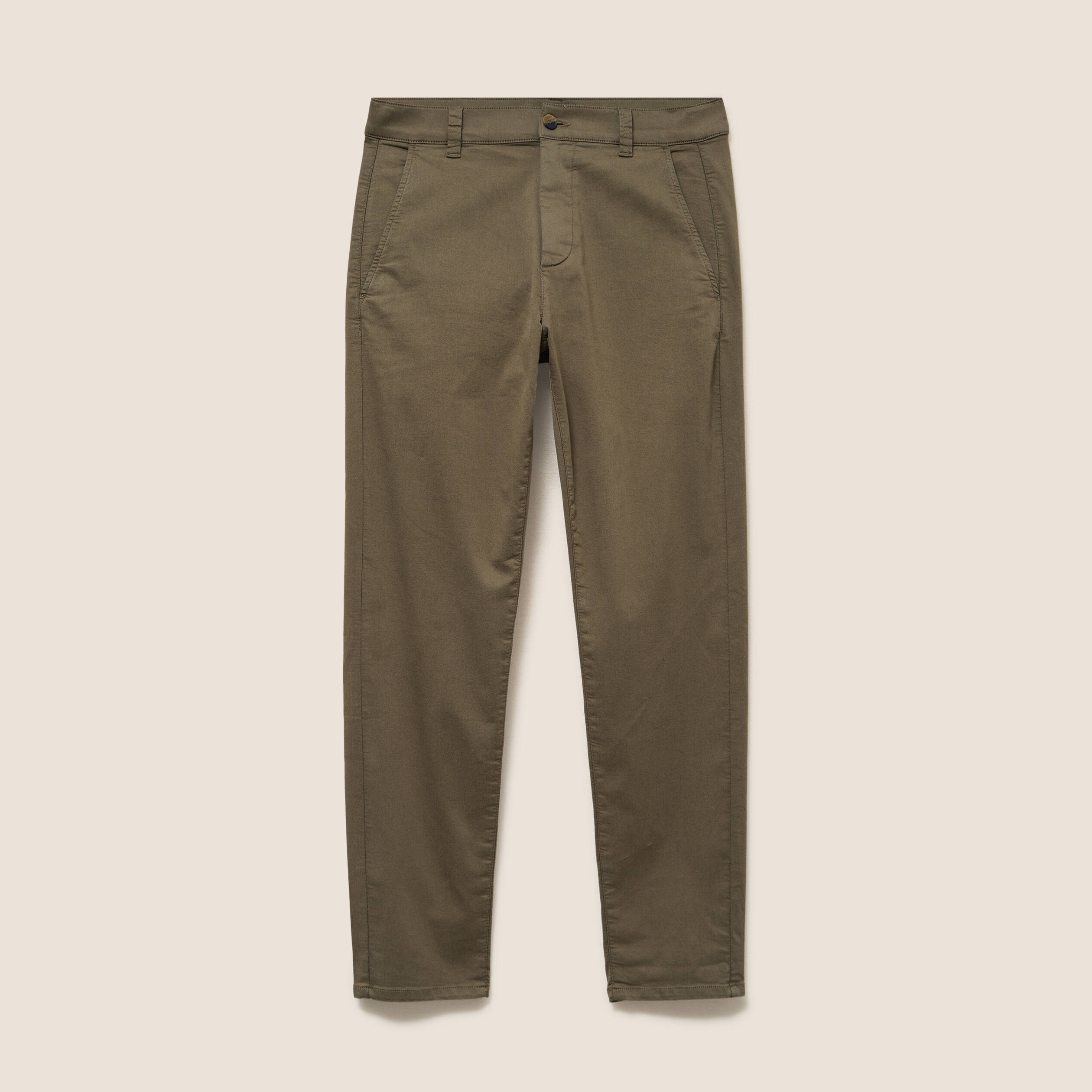 Pantalon Magique Monsieur le Leger chino vert kaki femme