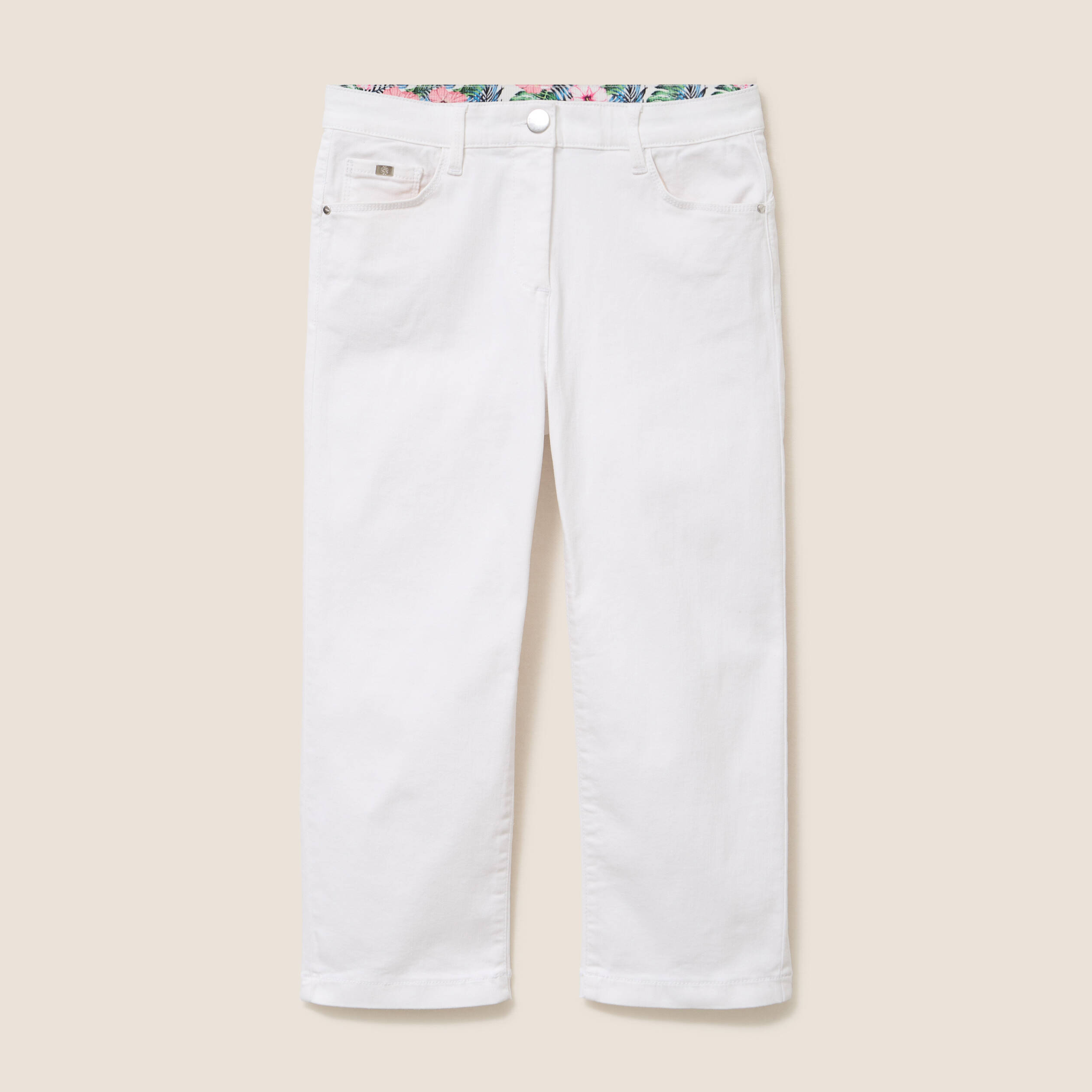 Pantalon magique l'unique blanc femme