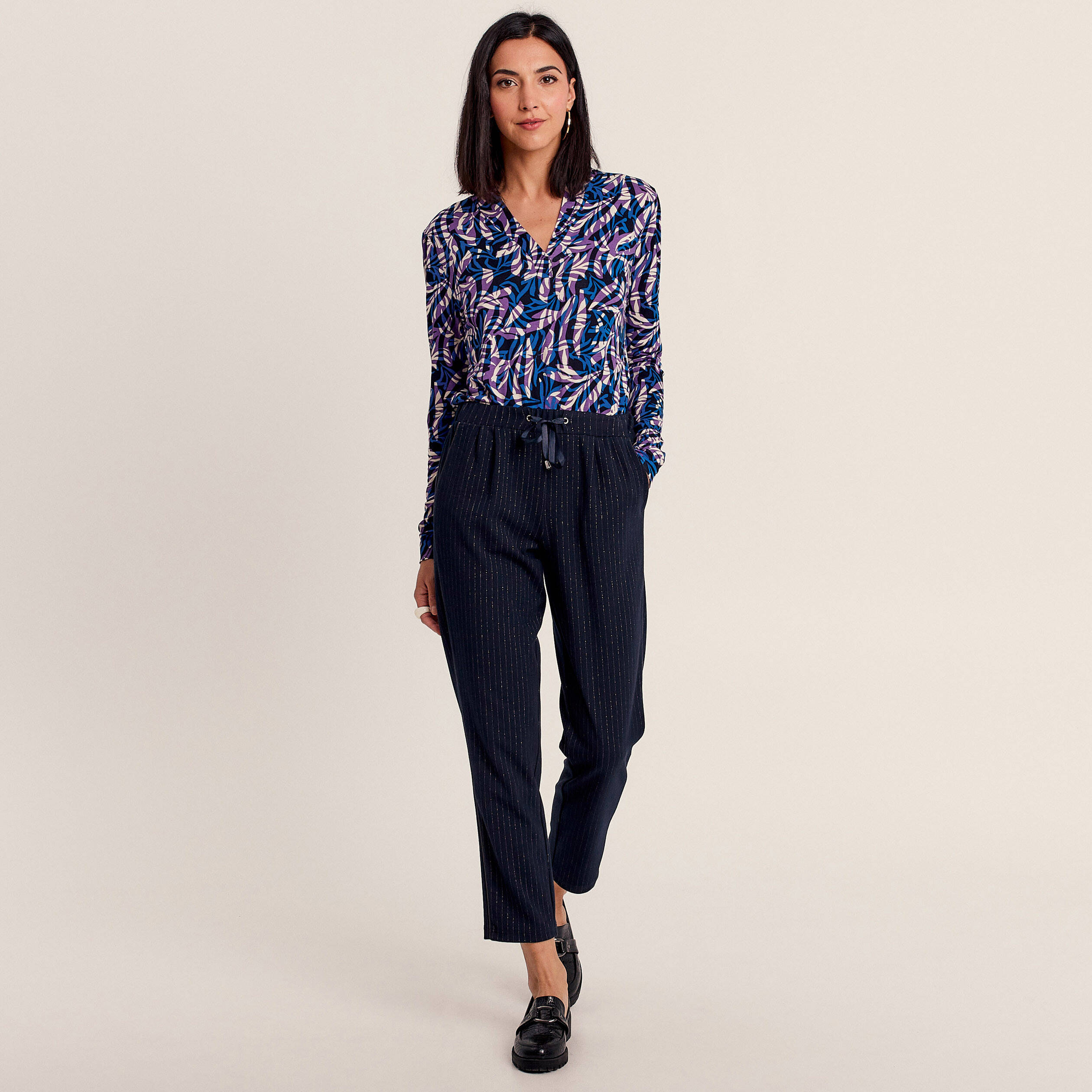 Pantalon jogging bleu marine hotsell femme