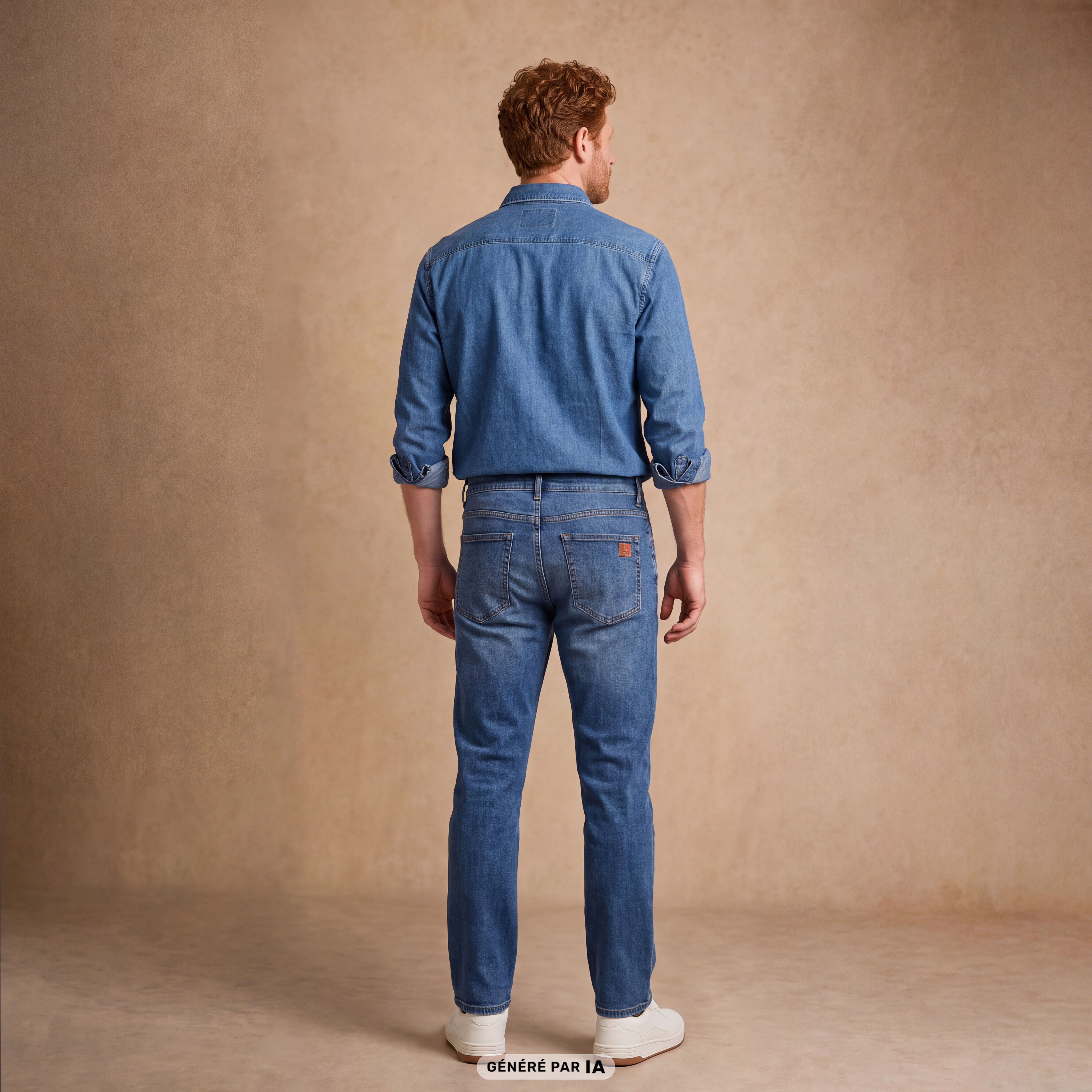 Pantalon Magique Monsieur L'Unique L30 denim stone homme