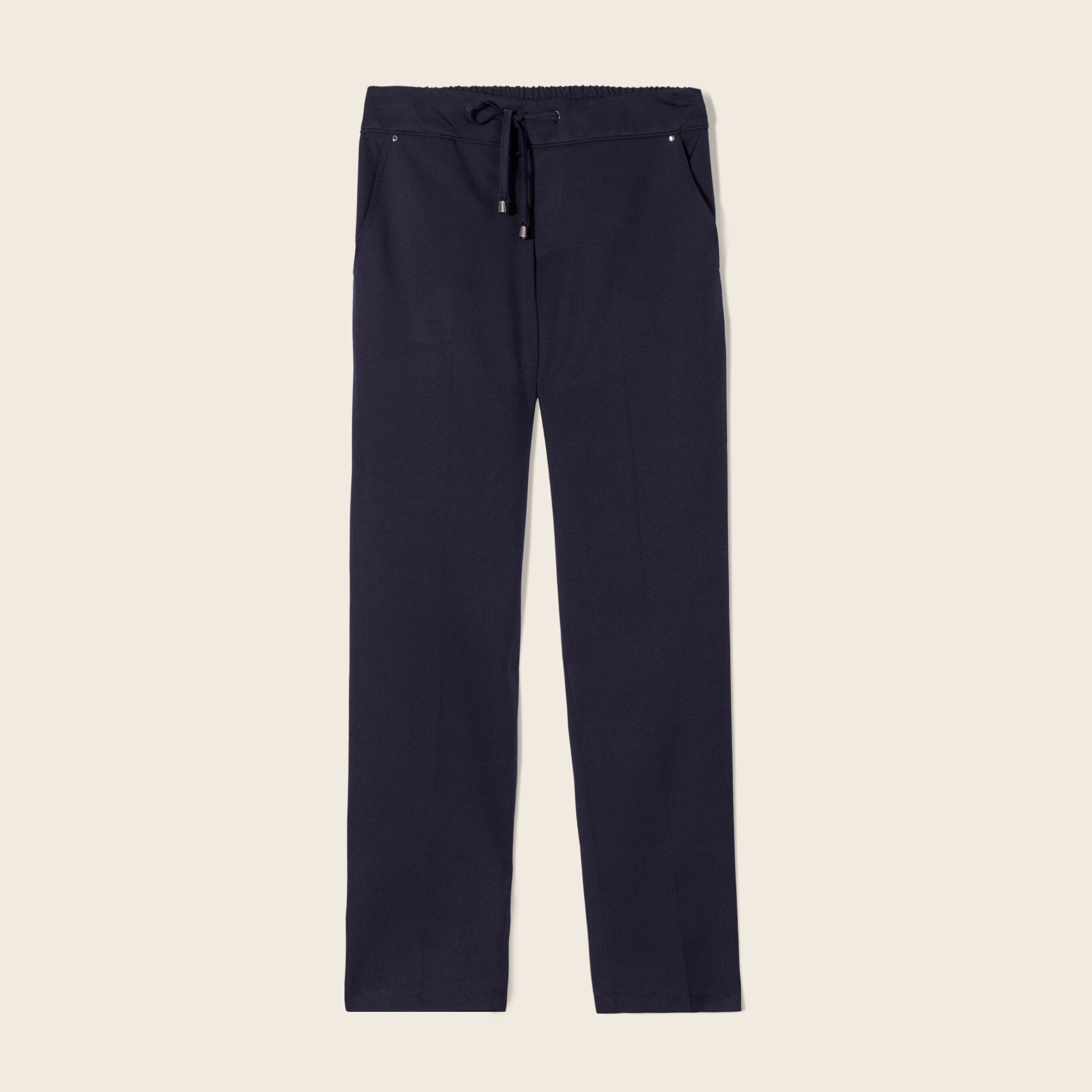 Pantalon jogging 7/8ème bleu foncé femme