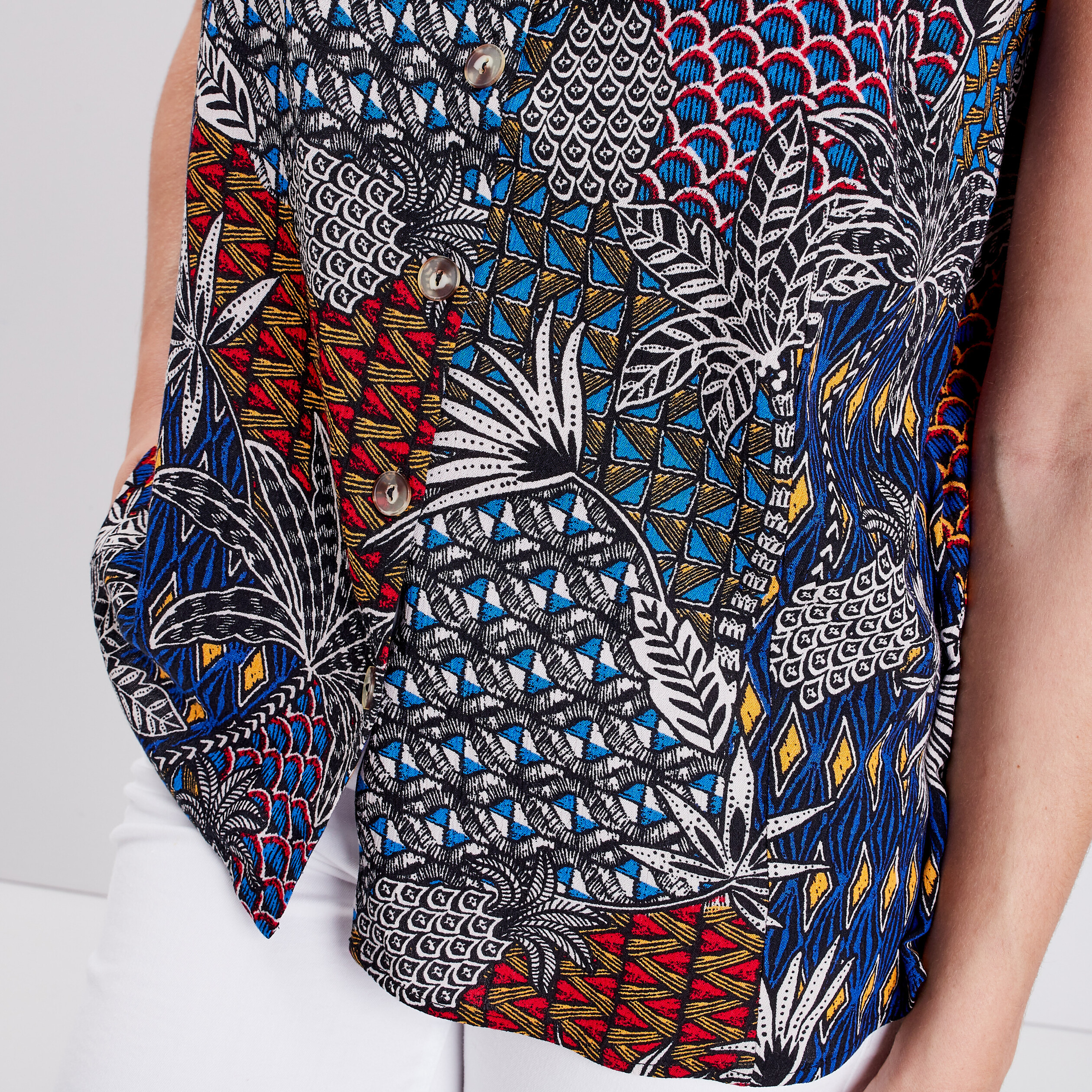 blouse sans manches noir femme Blouse sans manches noir femme