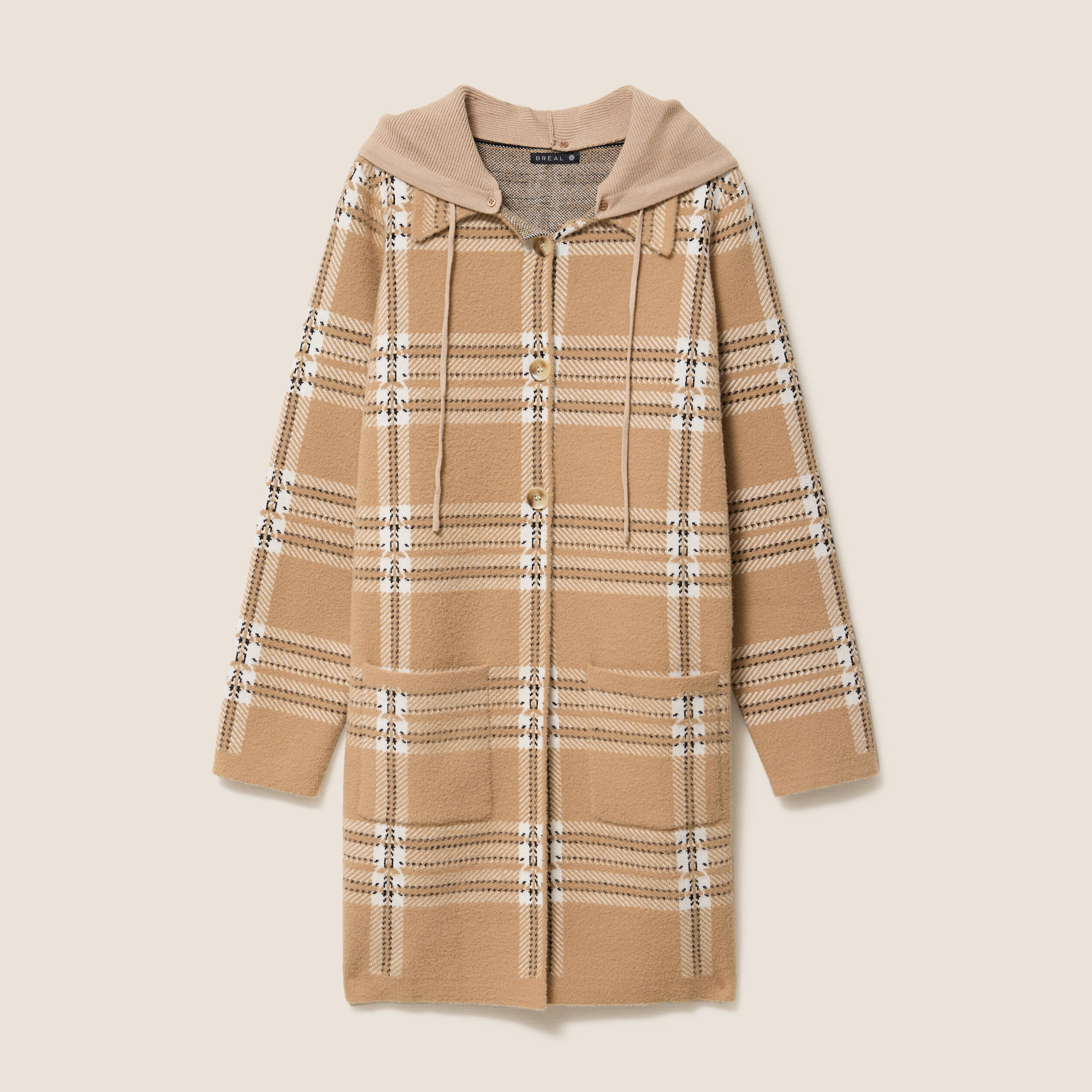Gilet Capuche Boden Beige Camel Taille 13-14 Ans Fille - Chaud Pour Automne/hiver - Occasion Très Bon état