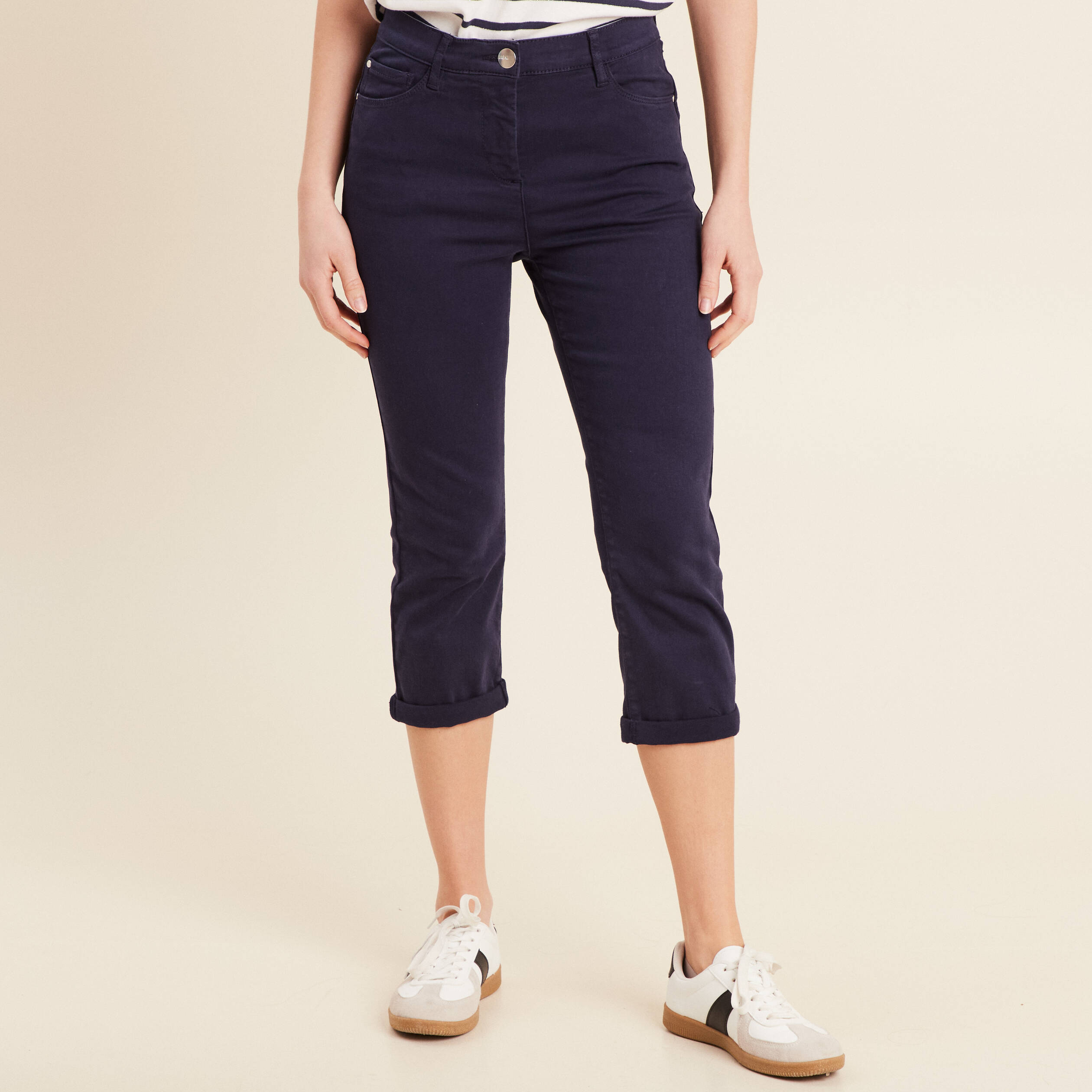 pantalon magique lunique bleu marine femme Pantalon magique l'unique bleu marine femme