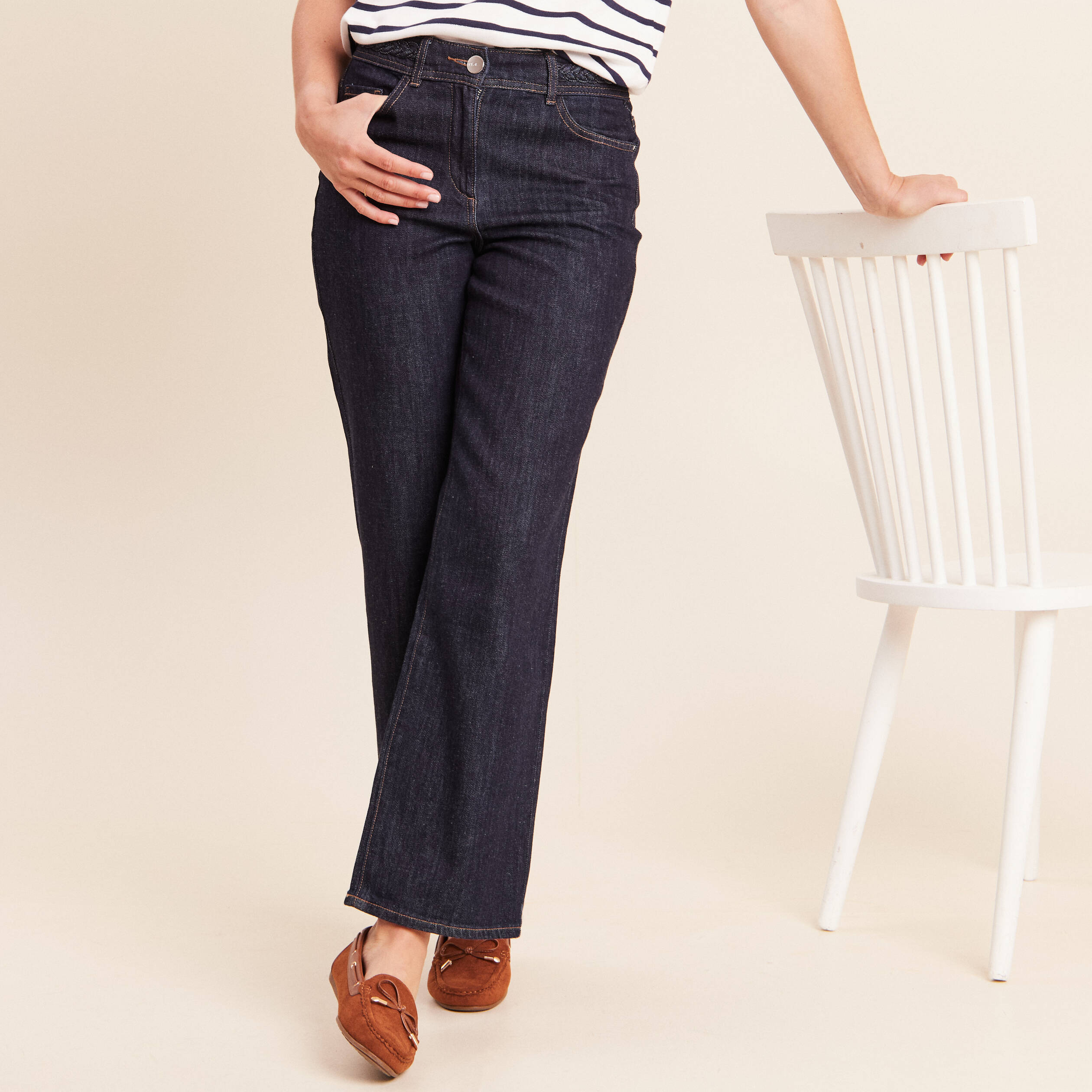 Jean Denim Collection Taille 38 - Coupe Skinny, Taille Haute, En Très Bon état D’occasion