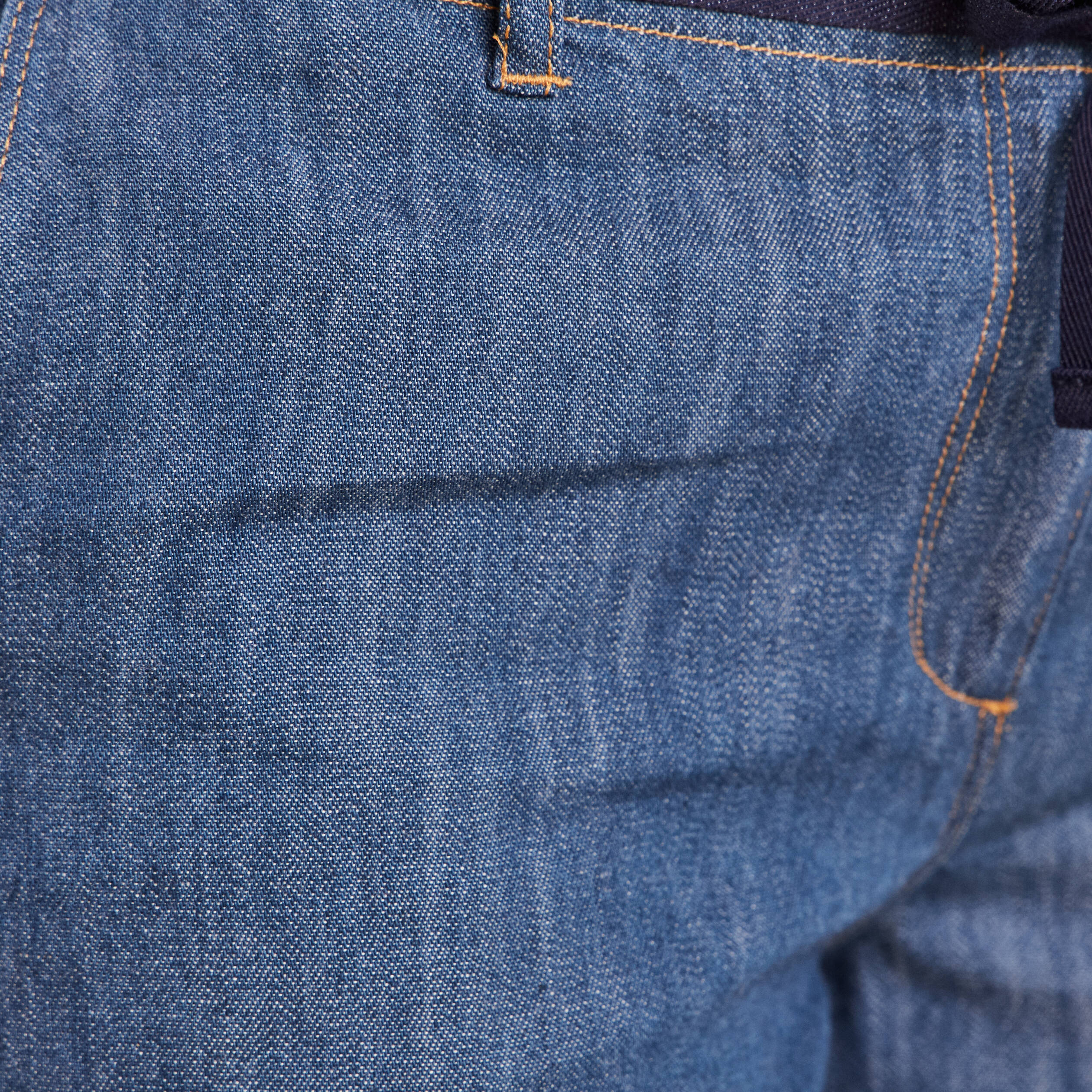 Jean large et fluide denim stone femme