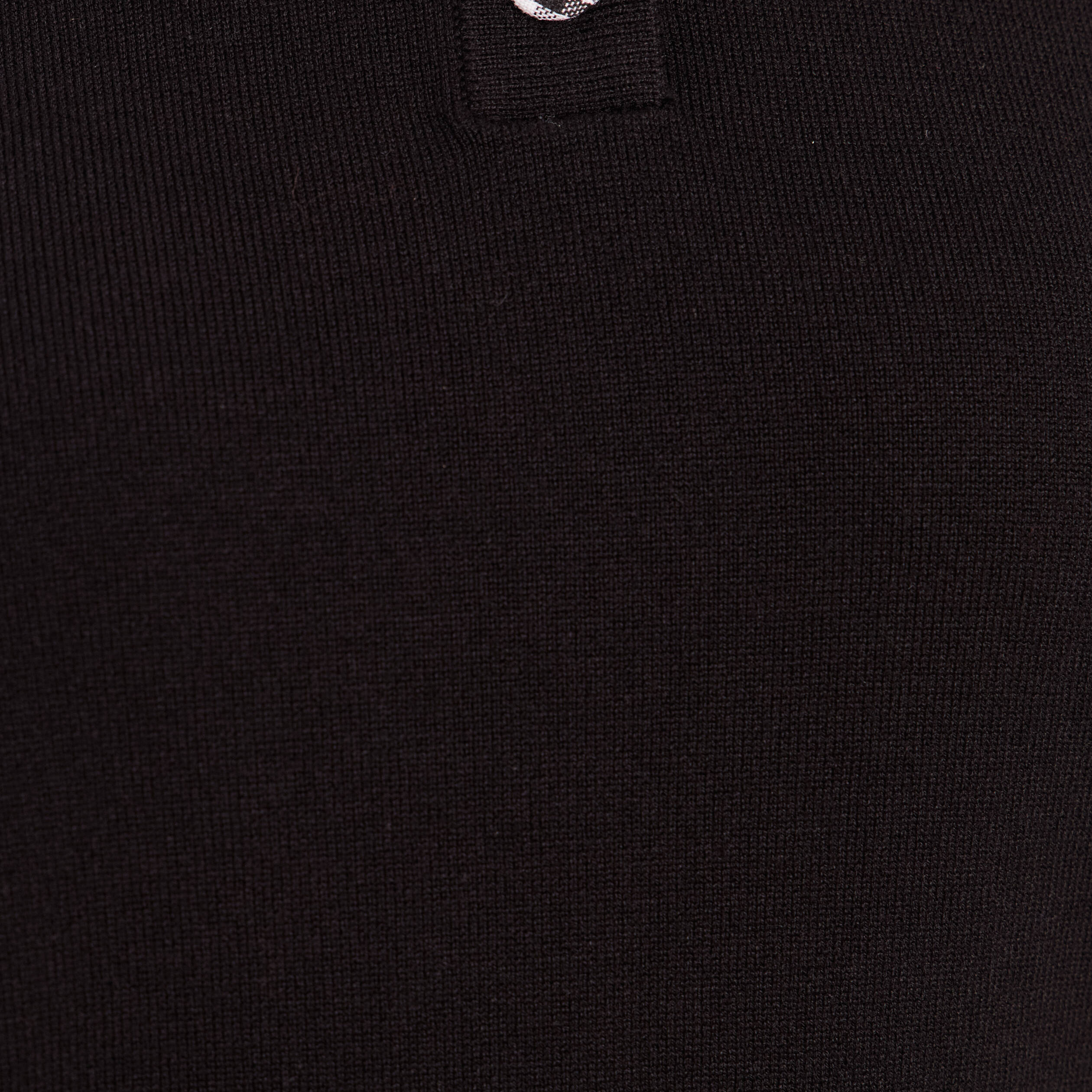 Polo noir femme