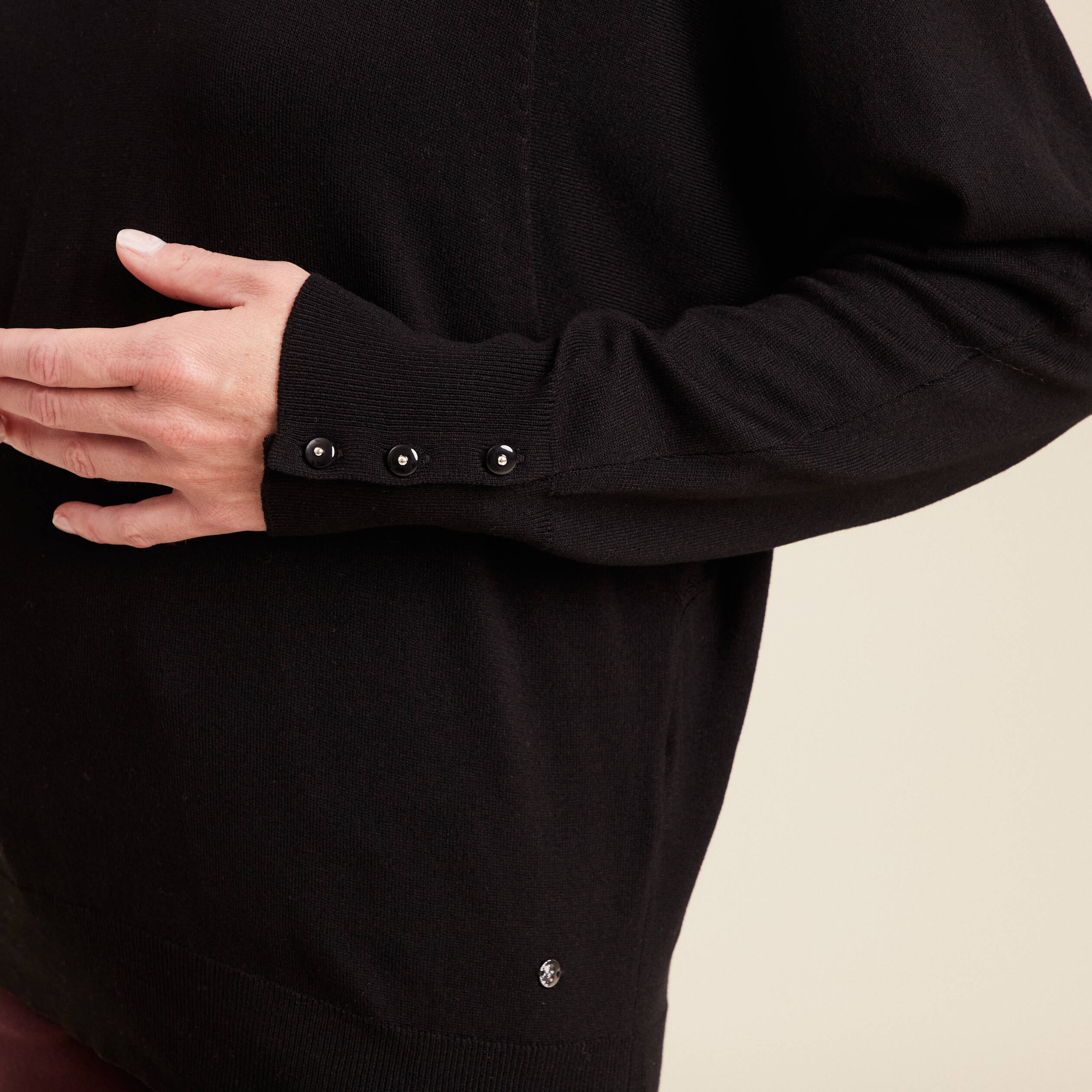 pull manches longues noir femme Pull manches longues noir femme