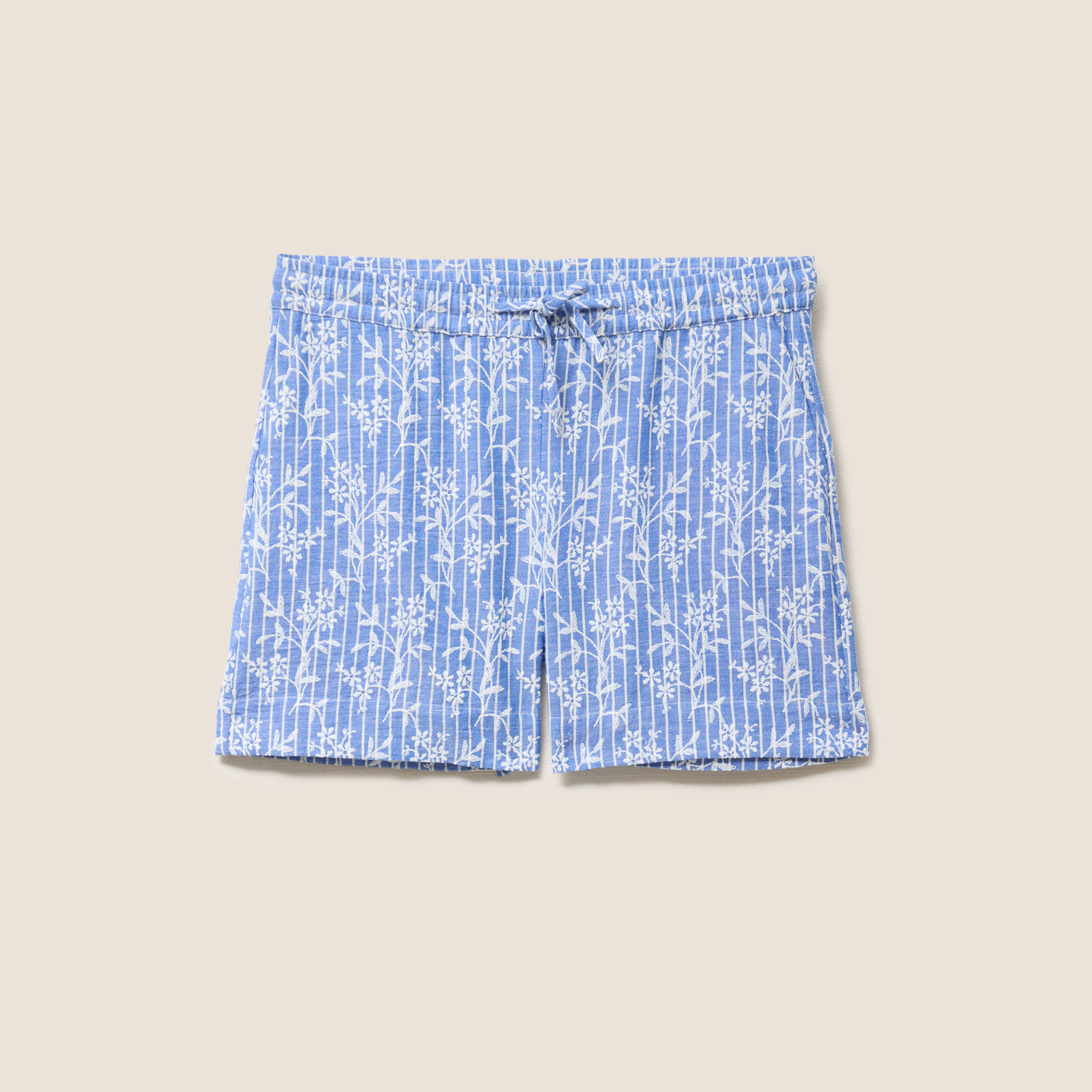 short large taille haute bleu clair femme Short large taille haute bleu clair femme
