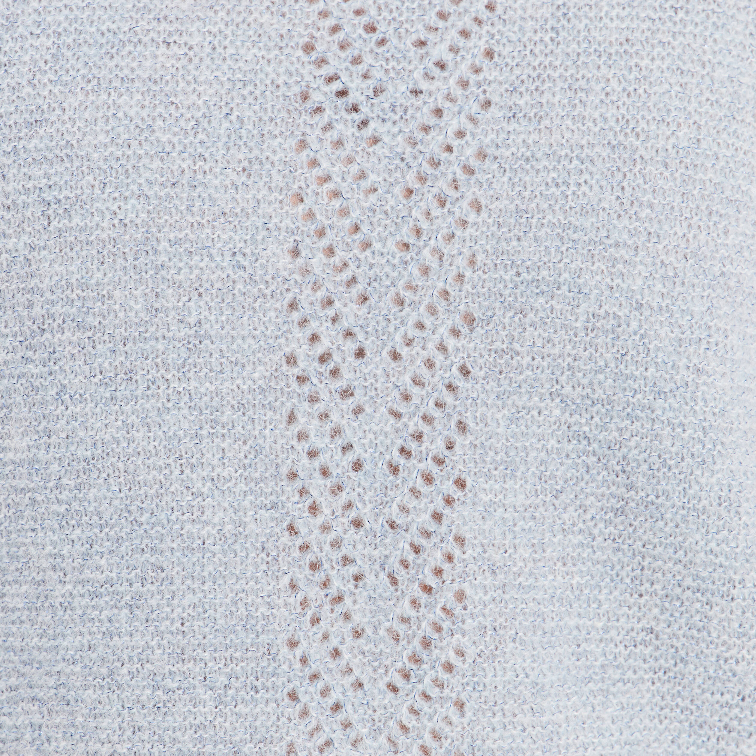 Pull droit col rond manches longues bleu canard femme