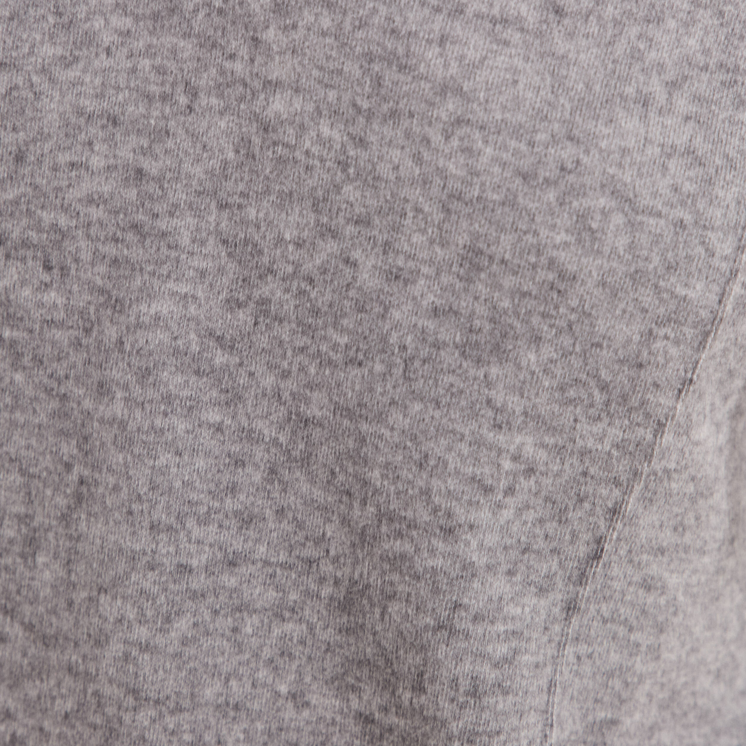 Sweat maille l&eacute;g&egrave;re manches longues gris clair femme