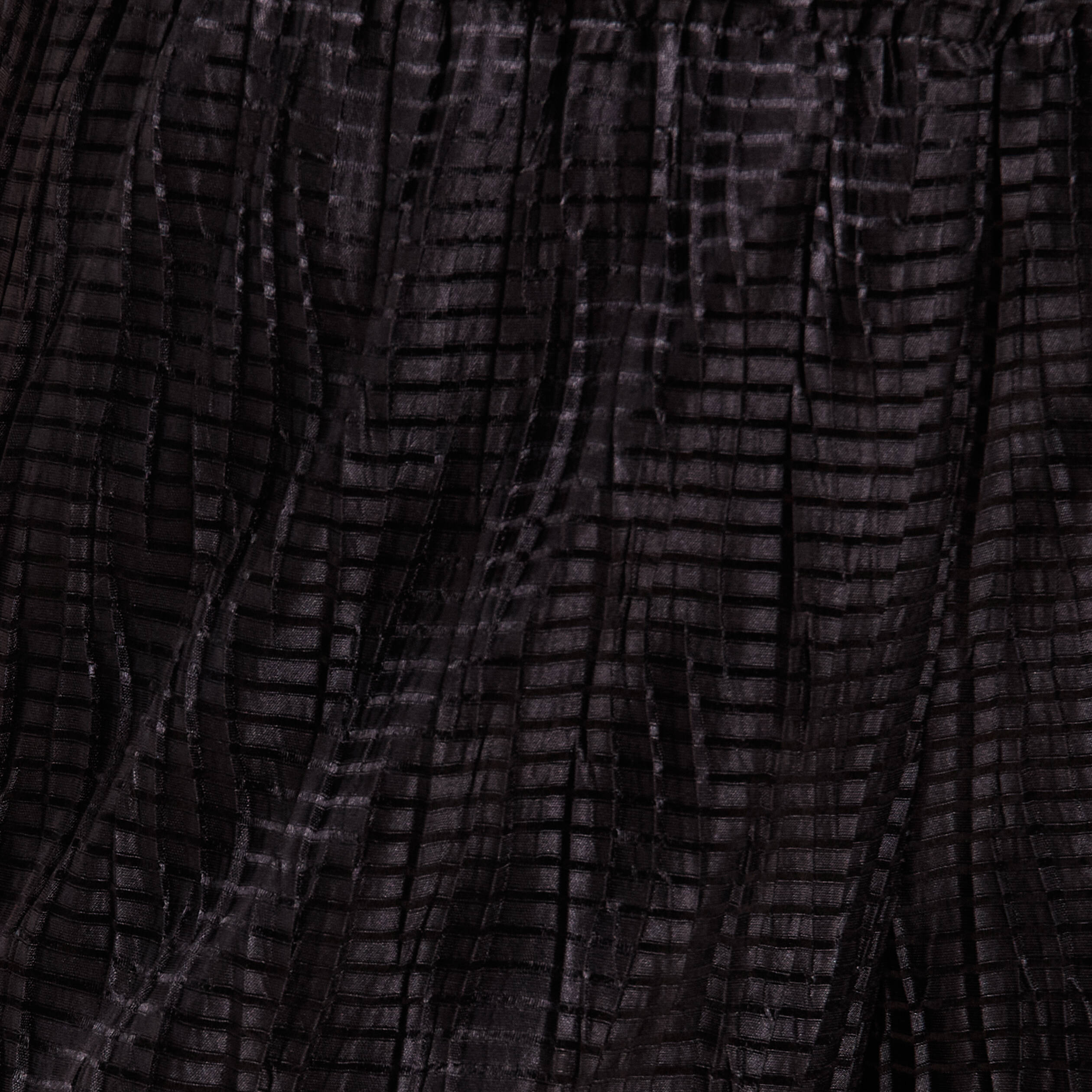 Pantalon large flou noir femme
