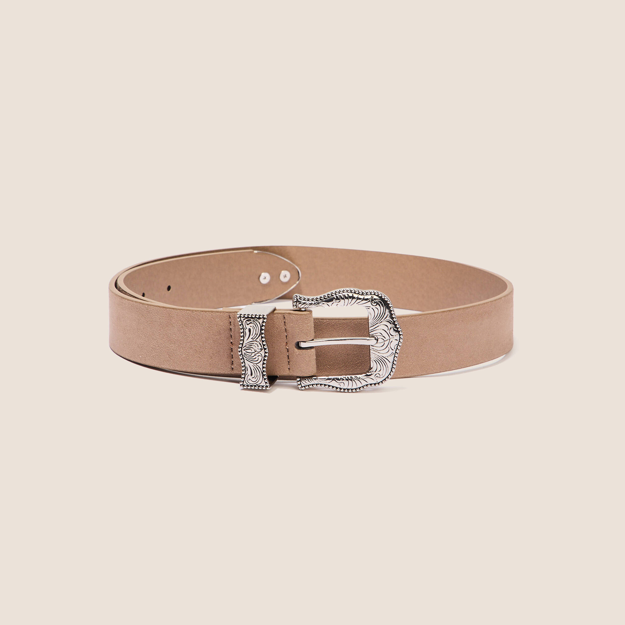ceinture boucle western beige femme Ceinture boucle western beige femme