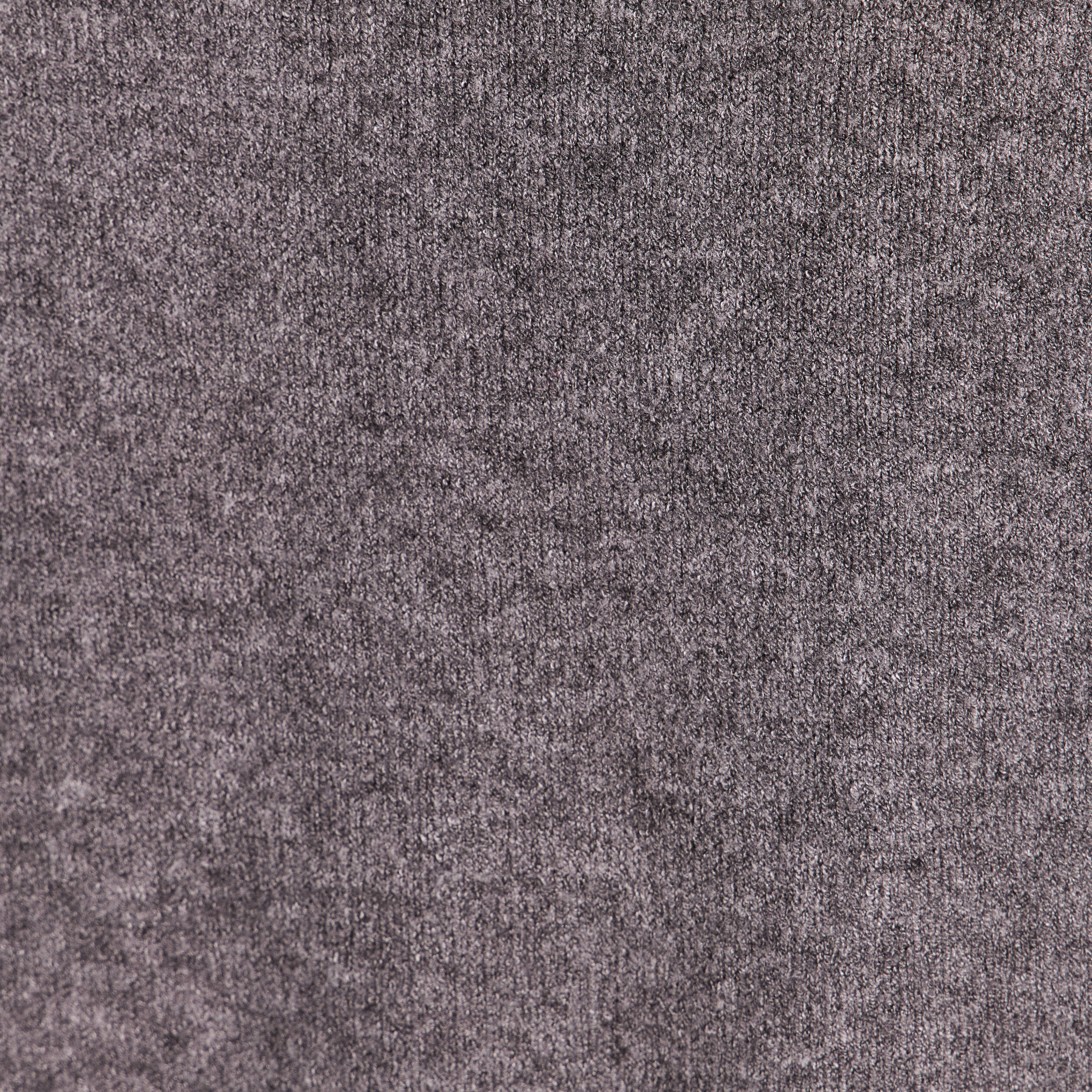 Pull col montant gris clair femme
