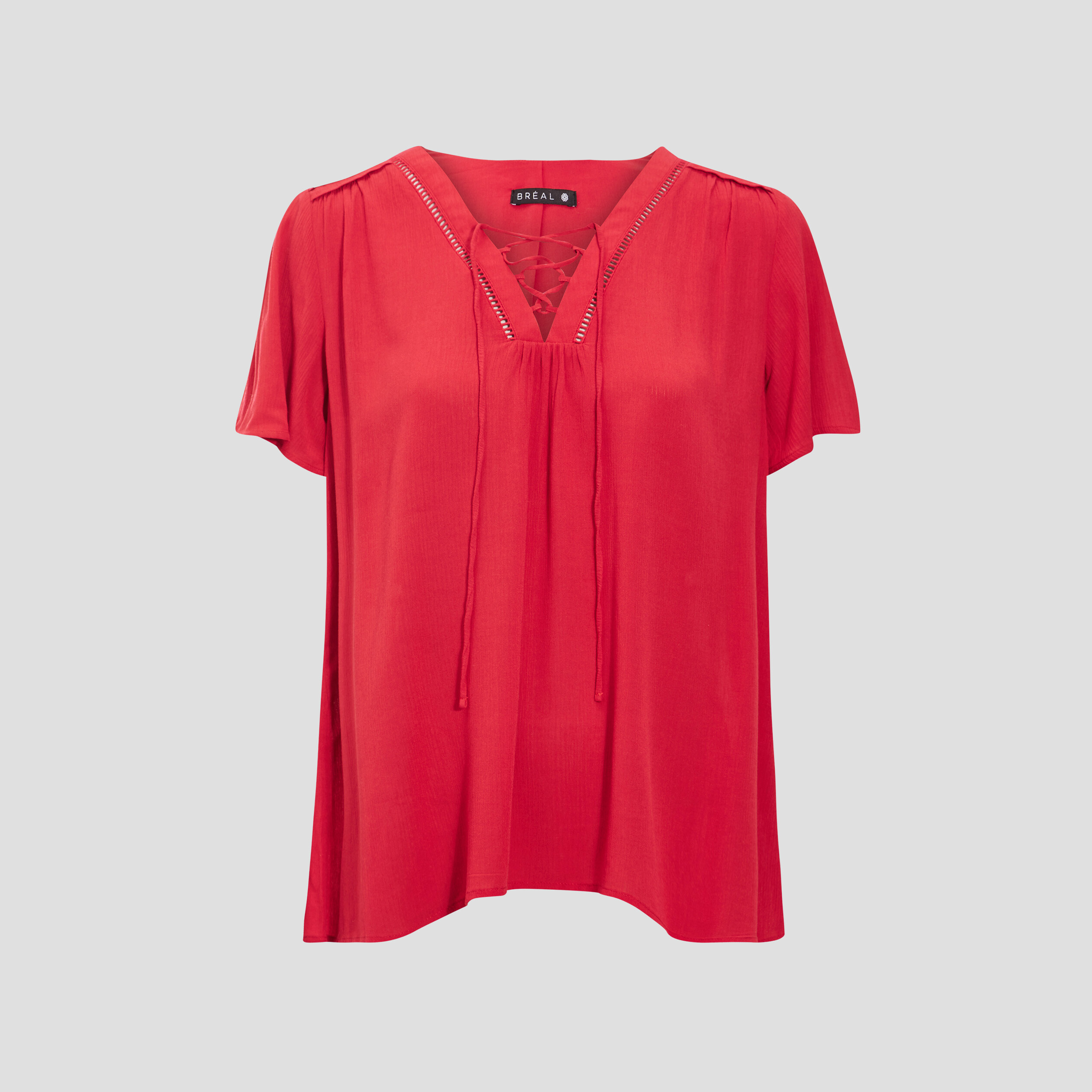 blouse manches courtes rose framboise femme Blouse manches courtes rose framboise femme