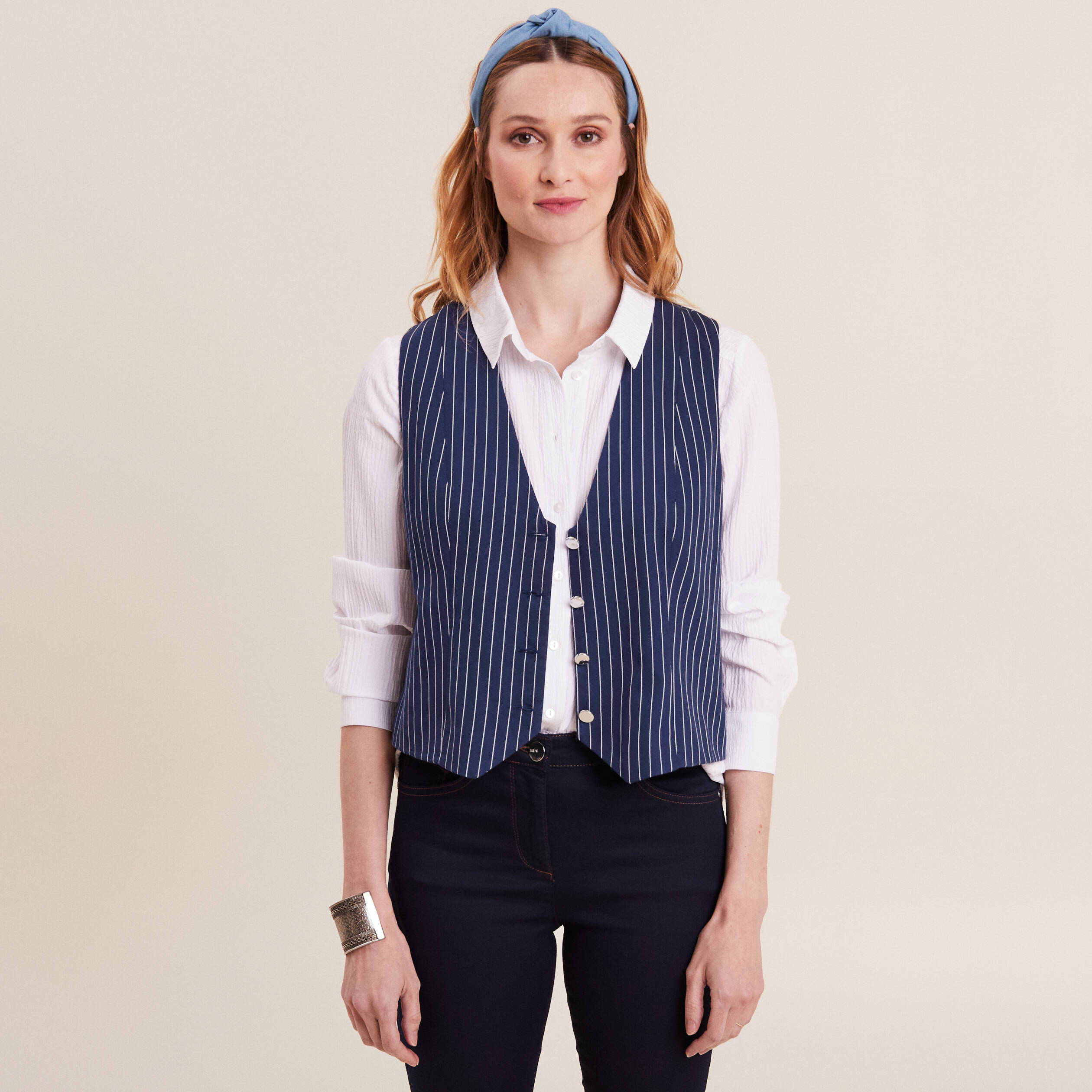 Gilet satin femme online